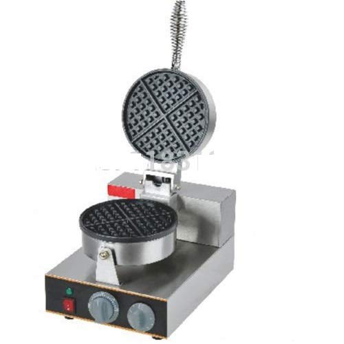 110V Electric Belgian Waffle Maker - Classic Round Waffle Baker Machine for USA/Canada/Japan/Mexico - Perfect for Breakfast, Brunch & Family Gatherings