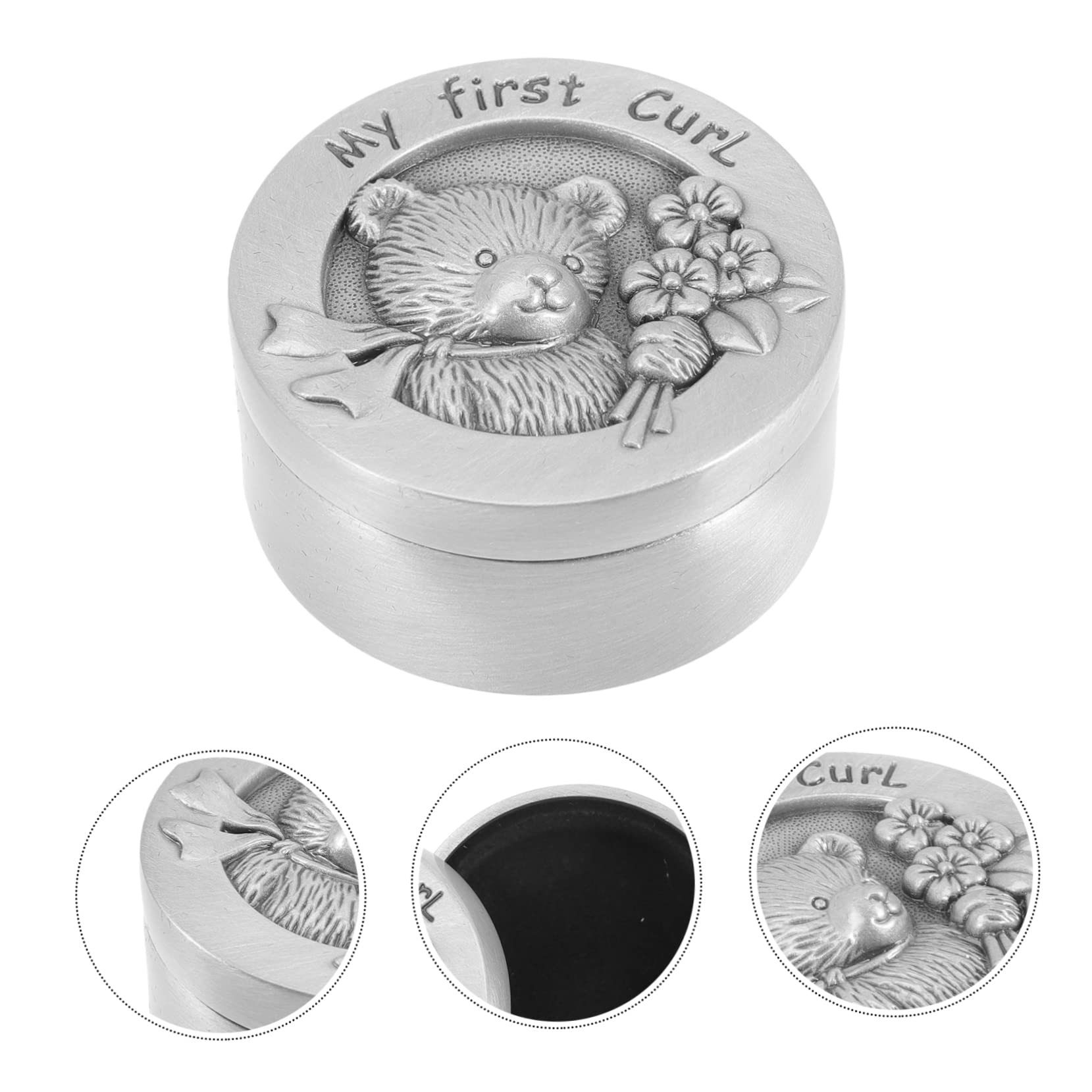 Beautiful Stainless Steel Baby Teeth Keepsake Box - Lanugo Collection for Kids | Perfect for First Tooth Storage & Childhood Memory Preservation