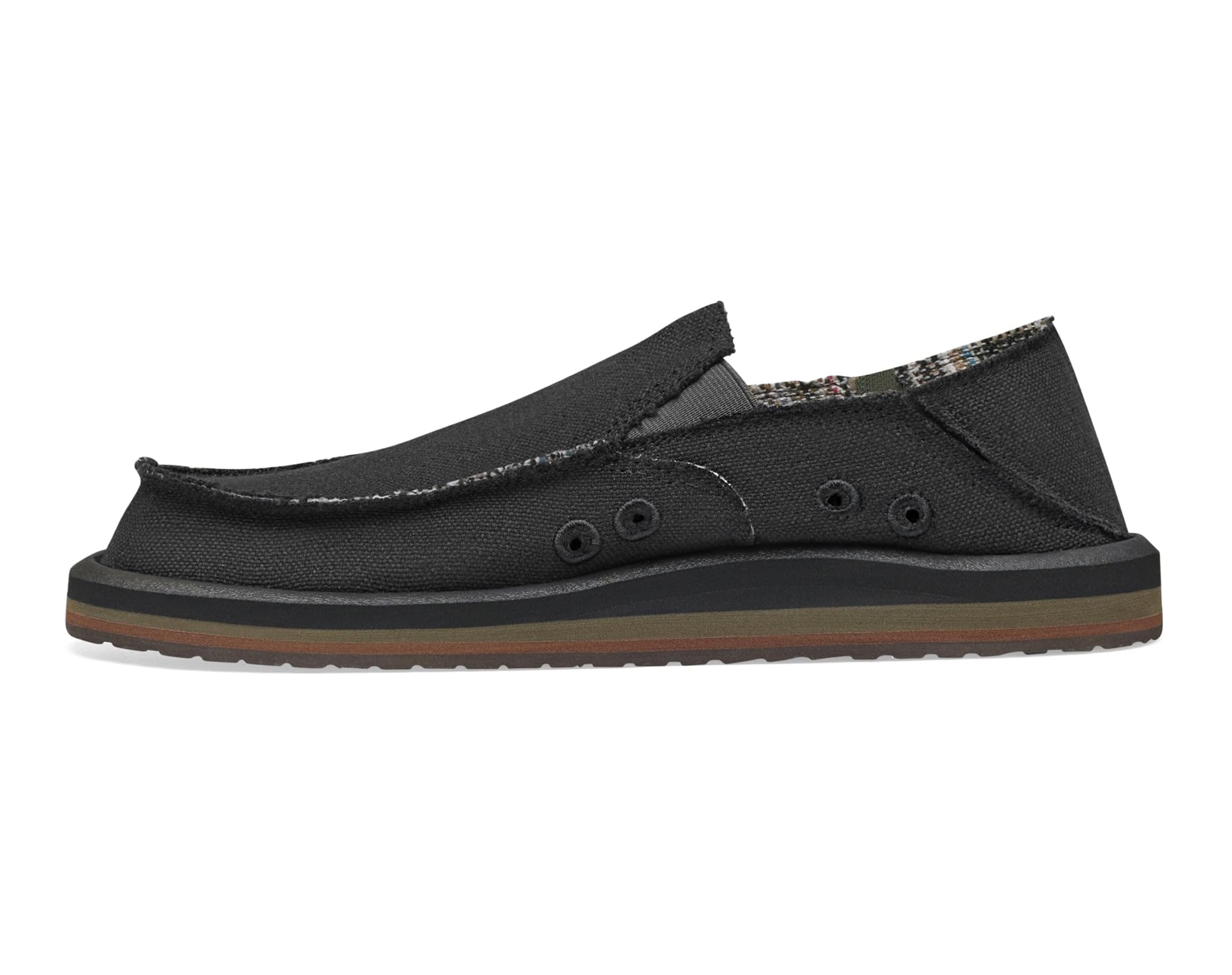 Sanuk Men's Donny Hemp Loafers - Comfortable Slip-On Shoes with Memory Foam Footbed | Eco-Friendly Casual Shoes for Men | Perfect for Beach, Travel & Everyday Wear