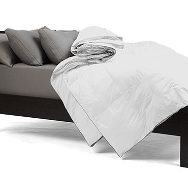SHEEX 600 Thread Count Cotton Comforter - Twin Size, Ultra Soft & Breathable Bedding for All Seasons | Perfect for Cozy Nights, Guest Rooms & Dorm Essentials