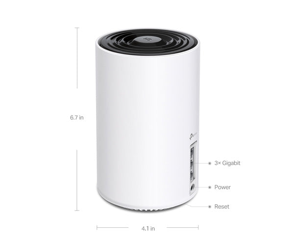 AXE5400 Tri-Band Mesh Wi-Fi 6E System - Whole Home Coverage | 8K Streaming & Gaming | Smart Home Compatible | Easy Setup for Large Houses & Offices
