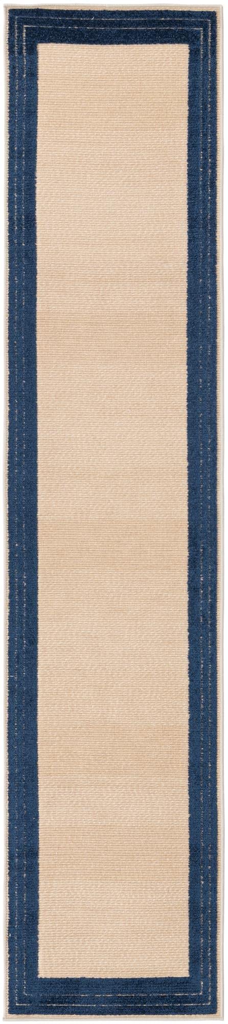 Aruba Outdoor Collection 10 Ft Runner Beige Low-Pile Rug - Waterproof & Durable for Patios, Decks, Hallways & Entryways - Perfect for Outdoor Entertaining & High Traffic Areas
