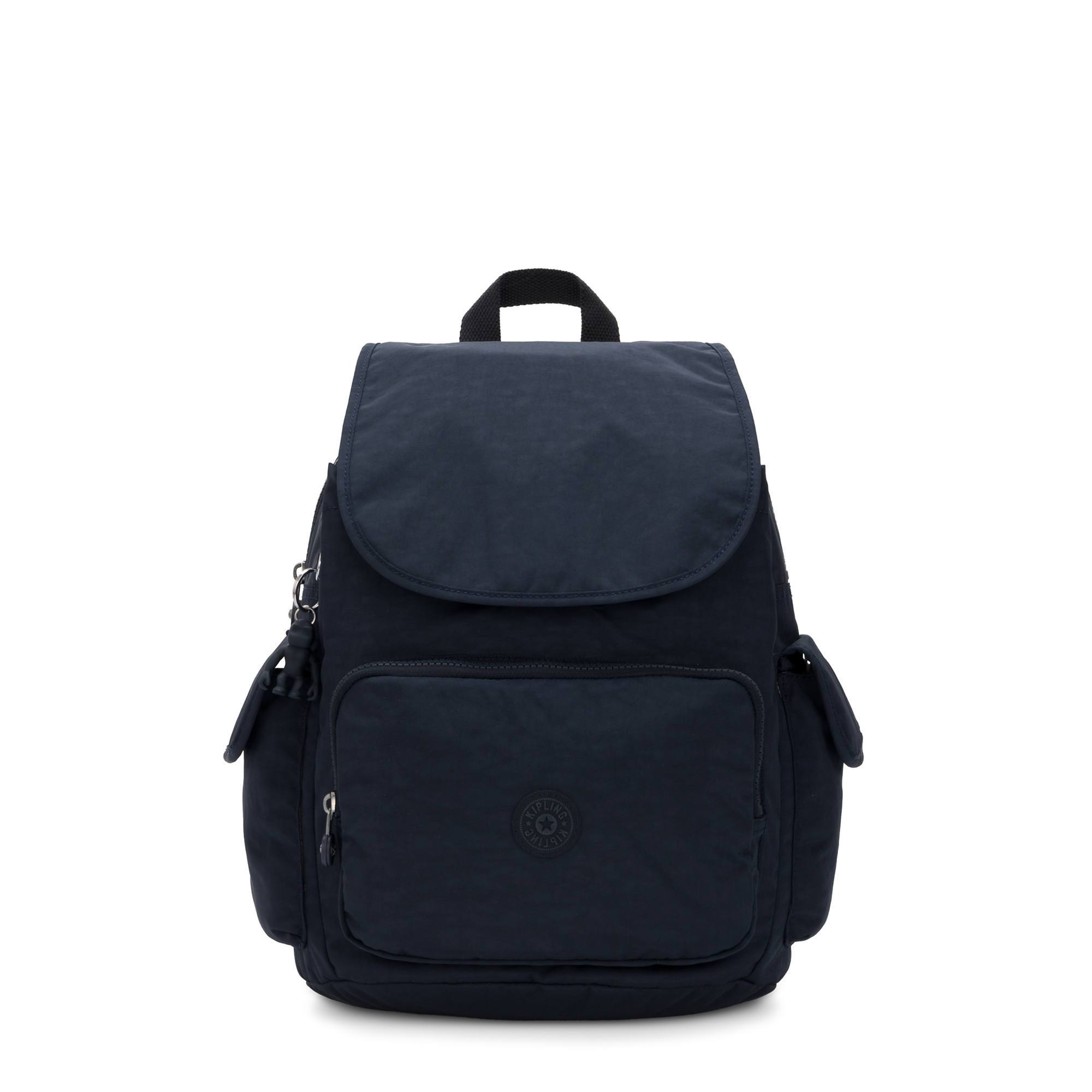 Kipling City Pack Medium Backpack - Lightweight Travel Backpack for Women & Men, Water-Resistant Blue Daypack for Work, School & Commuting | Perfect for Laptops, Books & Daily Essentials