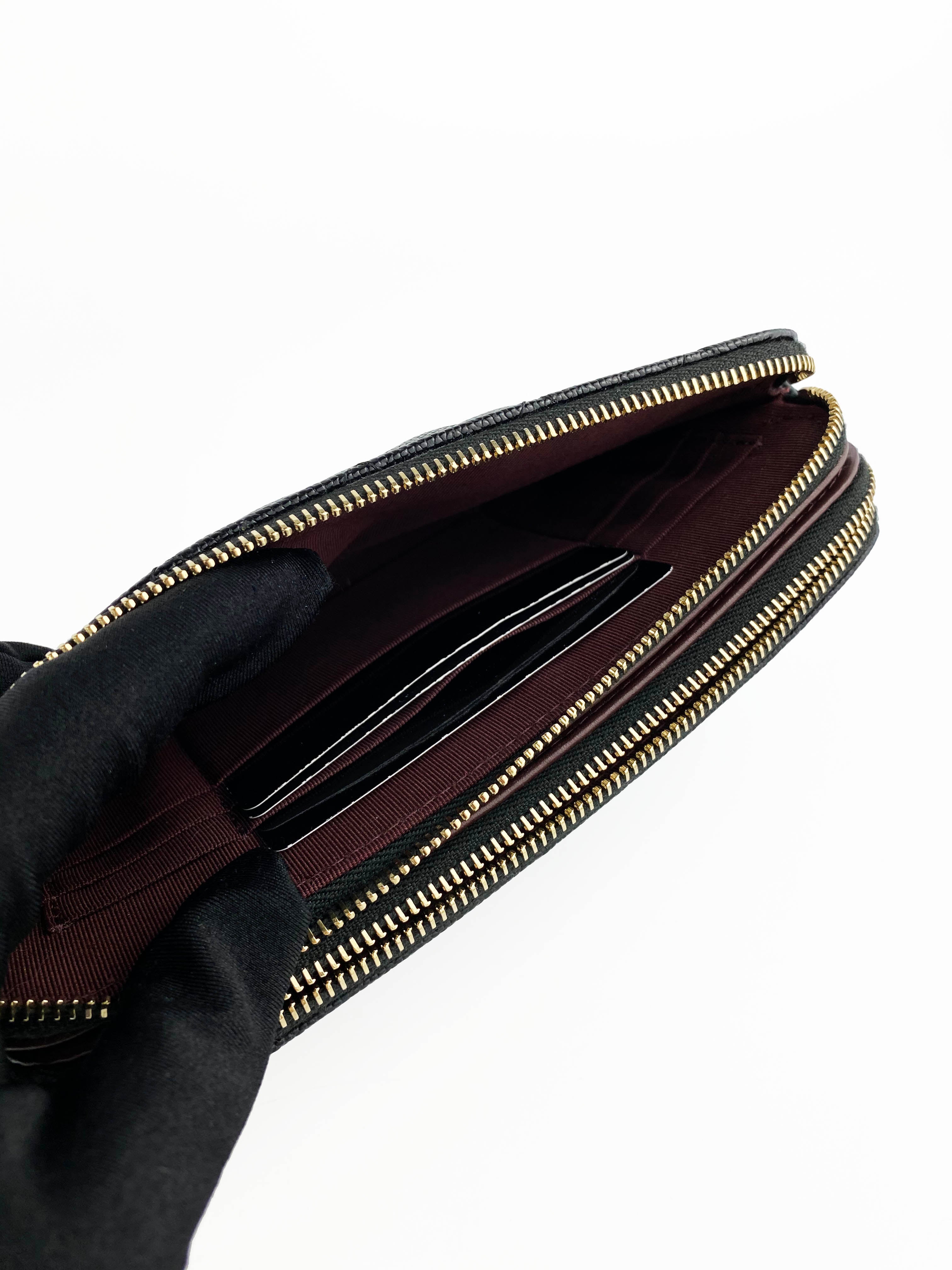 Chanel Black Caviar Leather Wallet on Chain Crossbody Bag - Luxury Designer WOC for Women, Perfect for Parties, Date Nights & Everyday Use