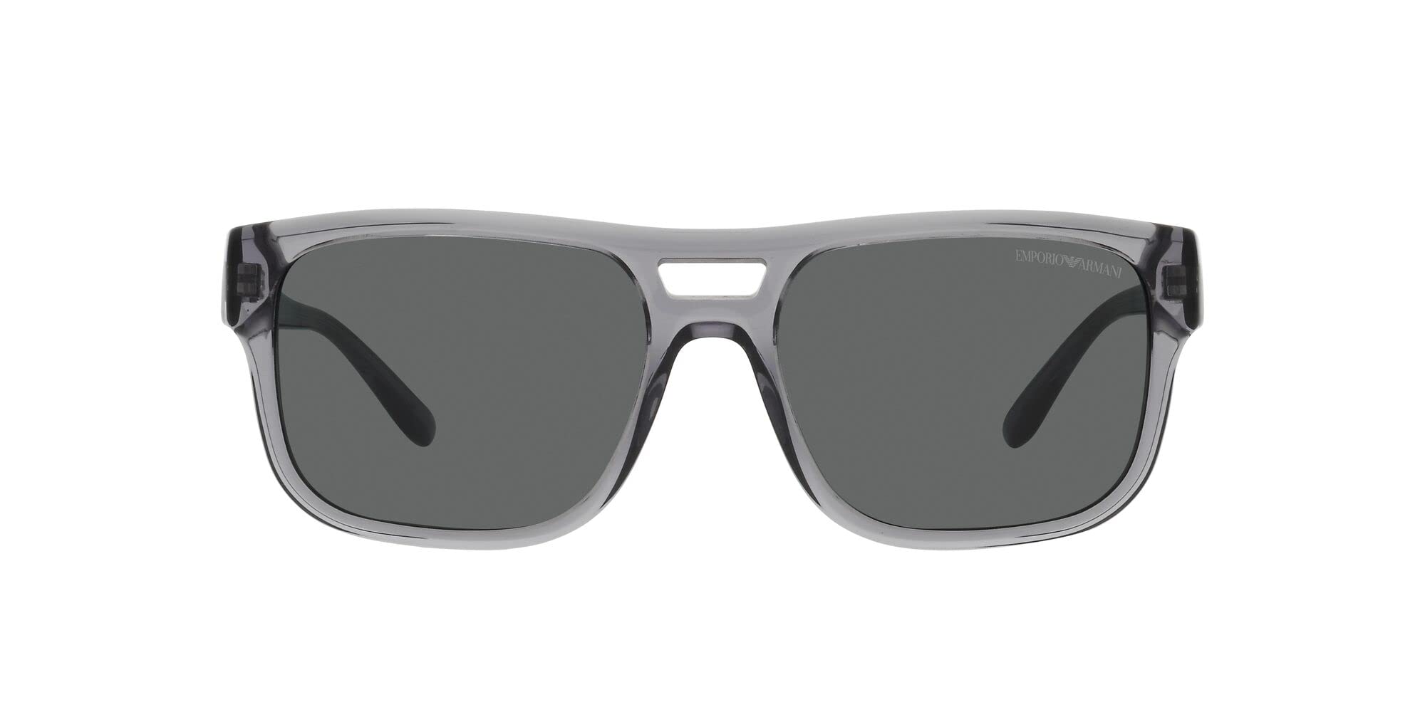 Emporio Armani EA4197 Men's Rectangular Polarized Sunglasses UV Protection - Stylish & Durable for Driving, Beach & Outdoor Activities