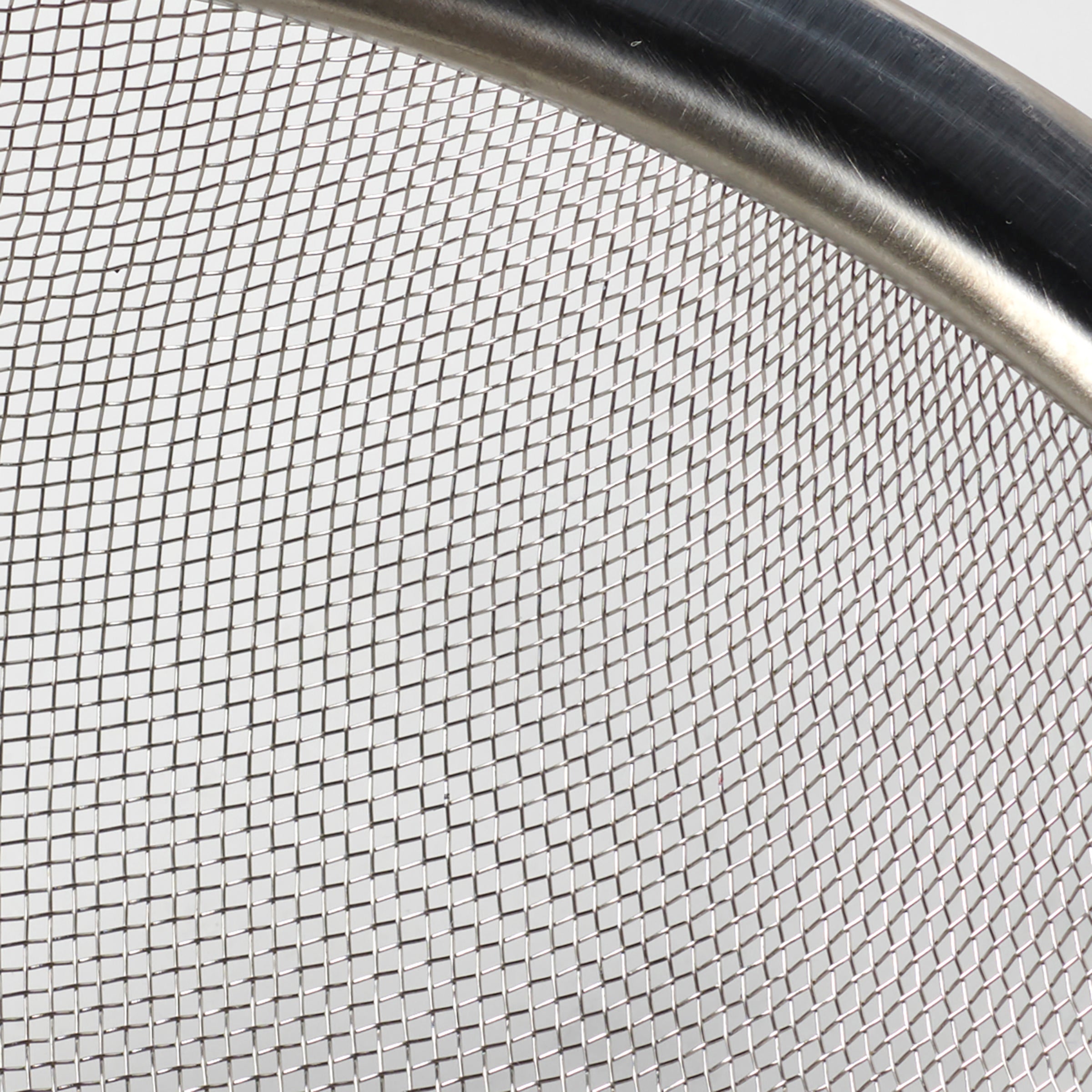 Premium 6-Inch Stainless Steel Kitchen Strainer - Fine Mesh Colander for Pasta, Vegetables, and Fruits - Ideal for Cooking, Baking, and Food Prep