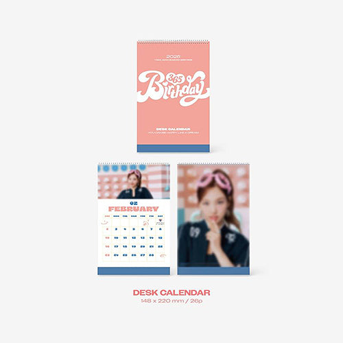TWICE Japan 2025 Season's Greetings Birthday365 K-Pop Merchandise + POB (Pre-Order Benefits) - Perfect for ONCE Fan Collection, Birthday Gifts, and K-Pop Memorabilia Display
