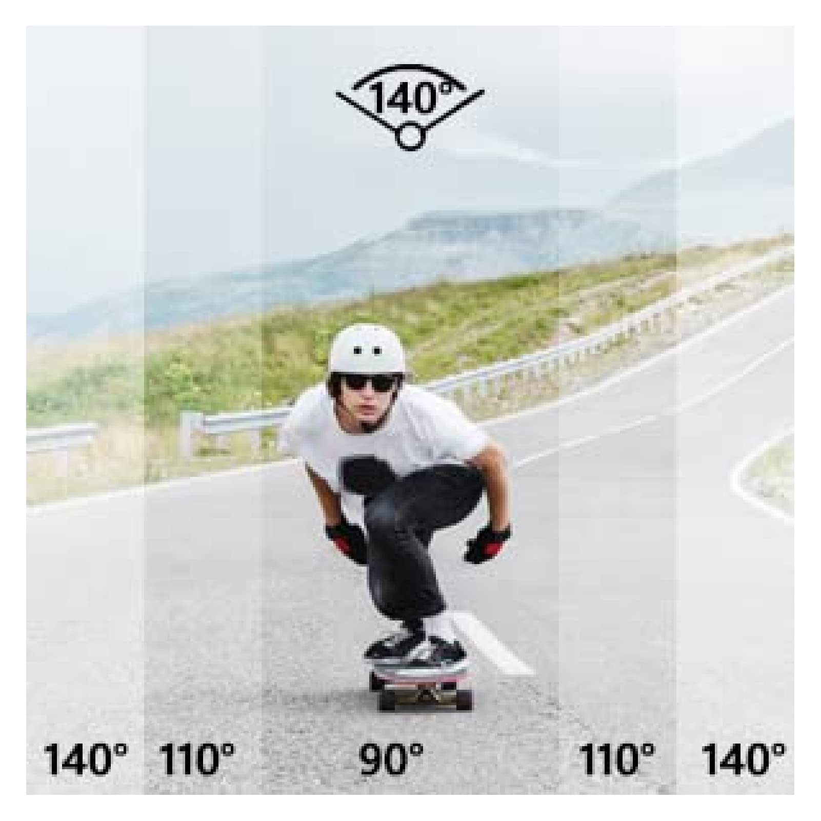 4K Ultra HD Waterproof Action Camera - 30m Underwater, 90° Wide Angle, Helmet Mount - Perfect for Cycling, Diving, Surfing & Outdoor Sports (Black) - Capture Adventure Moments in Stunning Detail