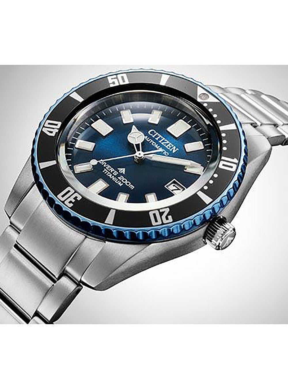 CITIZEN PROMASTER FUJITSUBO Super Titanium™ NB6026-56L Limited Edition Men's Watch - Japan Automatic Movement JDM - Diver's Watch for Water Sports & Luxury Collection