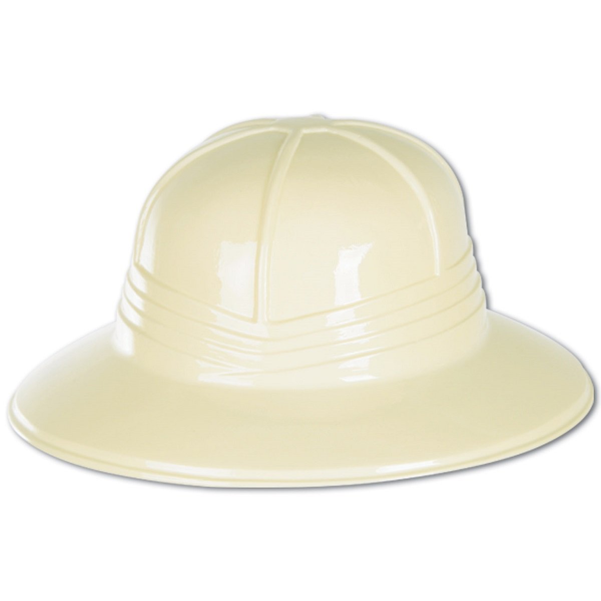 48 Pack Beige Jungle Safari Sun Helmets - Costume Accessories for Kids & Adults - Perfect for Safari Parties, Halloween, and Outdoor Adventures