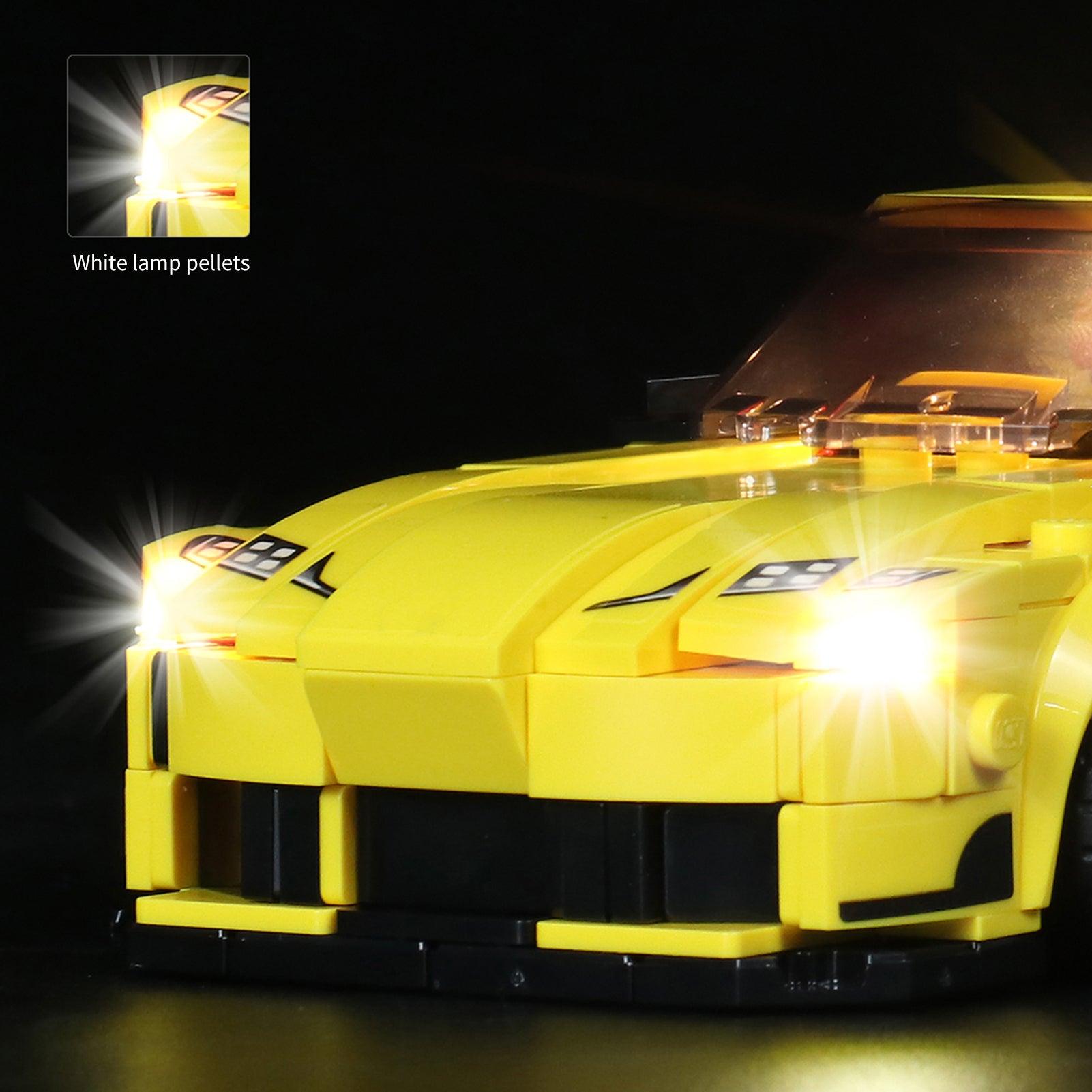 LEGO GR Supra Car Speed Champions 76901 Light Kit - LED Lighting Set for LEGO Models - Perfect for Display & Nighttime Play