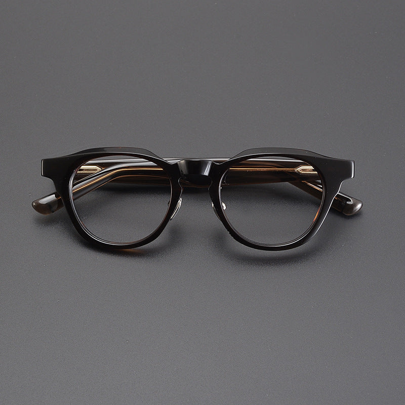 Stylish Acetate Round Glasses Frames SC9005 - Lightweight & Durable Eyewear for Women & Men | Perfect for Reading, Driving & Fashion Accessories