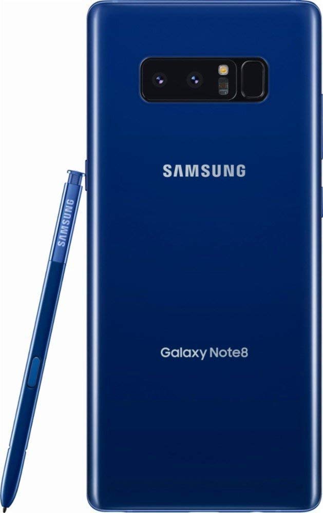 Samsung Galaxy Note 8 64GB Unlocked Smartphone - Deepsea Blue (Renewed) | Large Screen, S Pen Stylus | Perfect for Business, Note-Taking & Multitasking