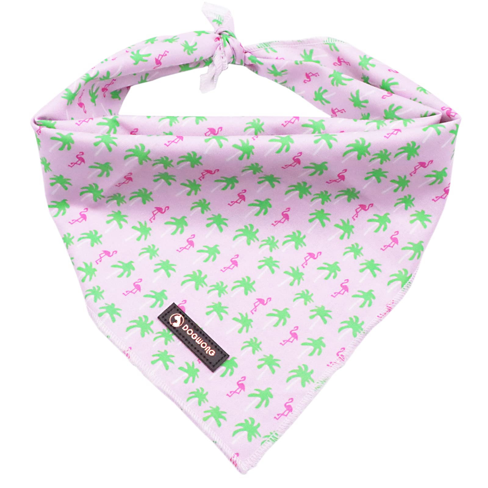 DOGWONG Blue Plaid Cotton Dog Bandana - Washable Adjustable Triangle Scarf for Small Medium Large Dogs - Pet Fashion Accessory for Daily Walks, Photo Shoots & Outdoor Adventures - Perfect for Christmas, Halloween, Birthday Parties & Dog Park Visits - Great for Matching Outfits, Pet Photography & Seasonal Celebrations