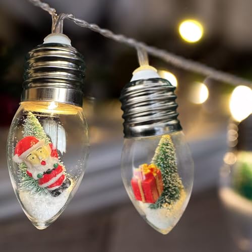 1 Pack Snow Globe with Accessories