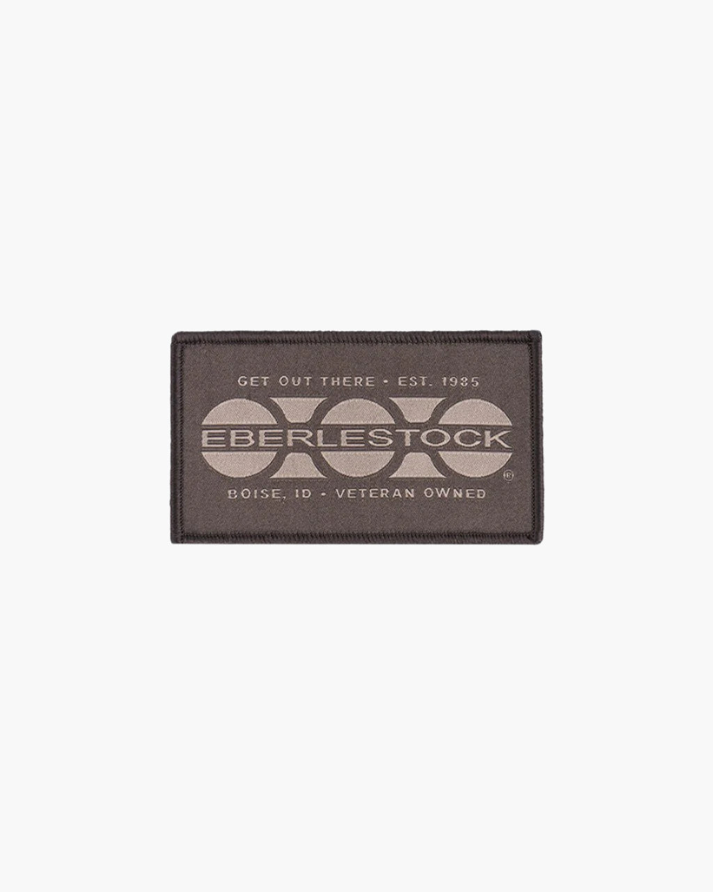 Eberlestock Logo Woven Patch - Premium Embroidered Badge for Backpacks, Jackets & Hats | Military & Outdoor Gear Accessory