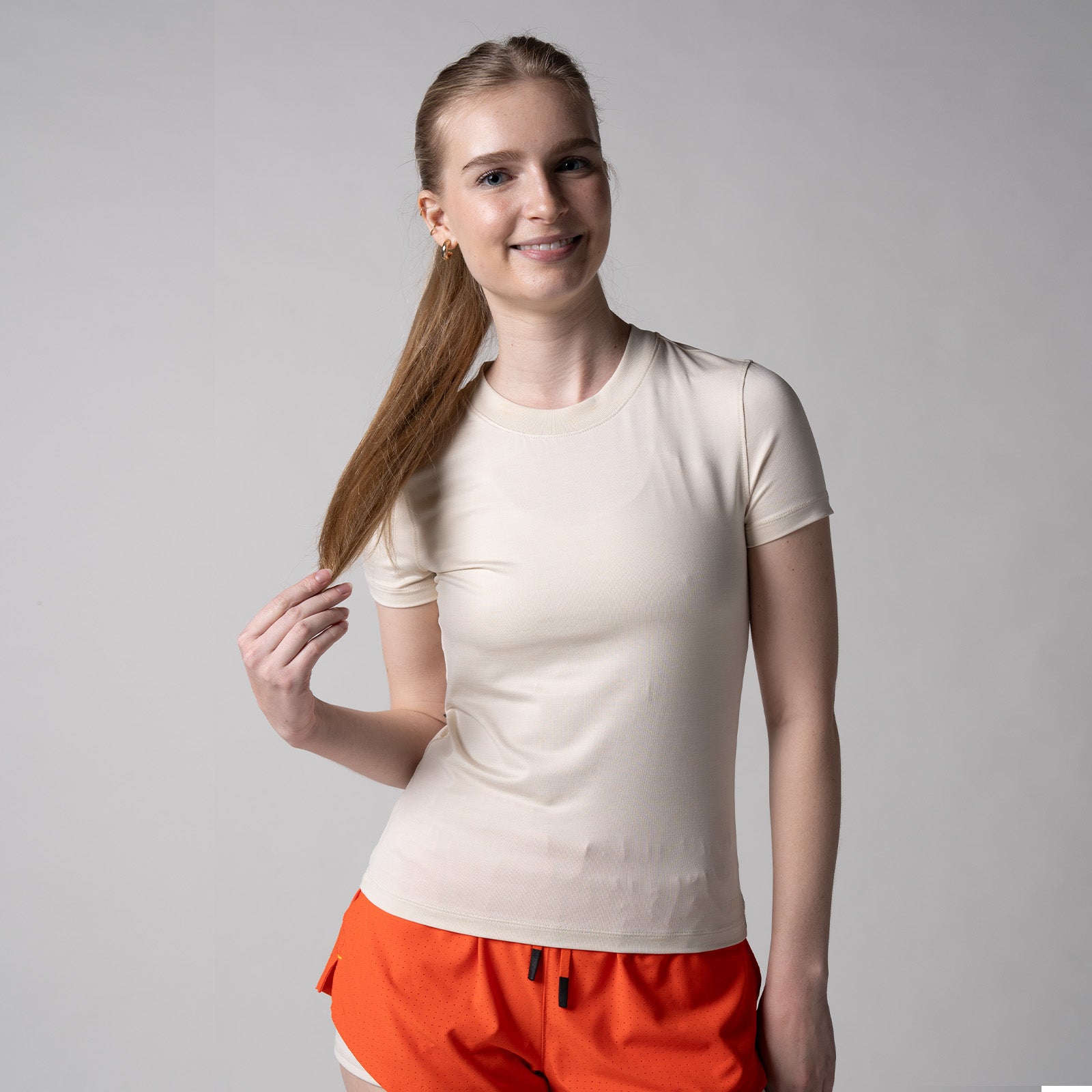 Women's Short Sleeve Crew Neck T-Shirt - Soft Cotton Casual Tee for Everyday Wear | Perfect for Gym, Lounge & Outfits