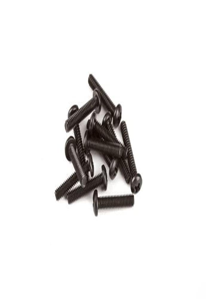 Fender American Deluxe/Elite Strat/Tele Intonation Screws for Electric Guitar Bridge (0017031049) - Black | Replacement Parts for Guitar Setup & Maintenance | Perfect for Professional Musicians & DIY Guitar Repair