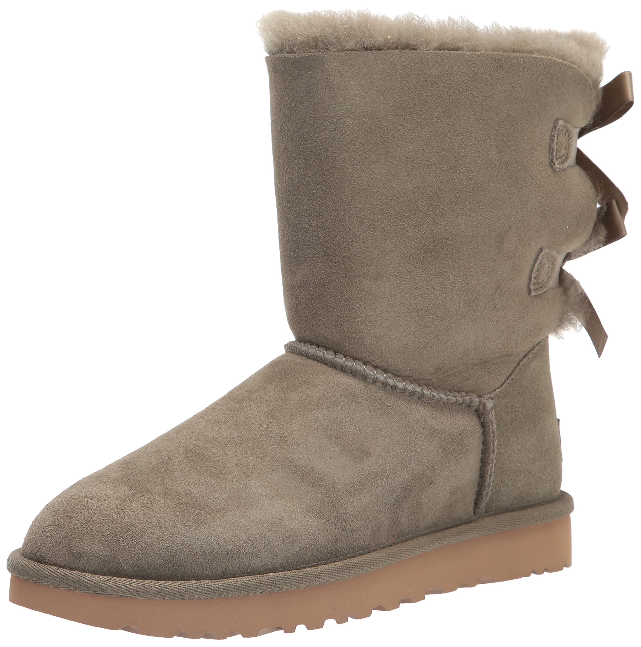 UGG Women's W Bailey Bow II Fashion Boots - Cozy Winter Ankle Boots with Bow Detail for Casual Outfits & Cold Weather