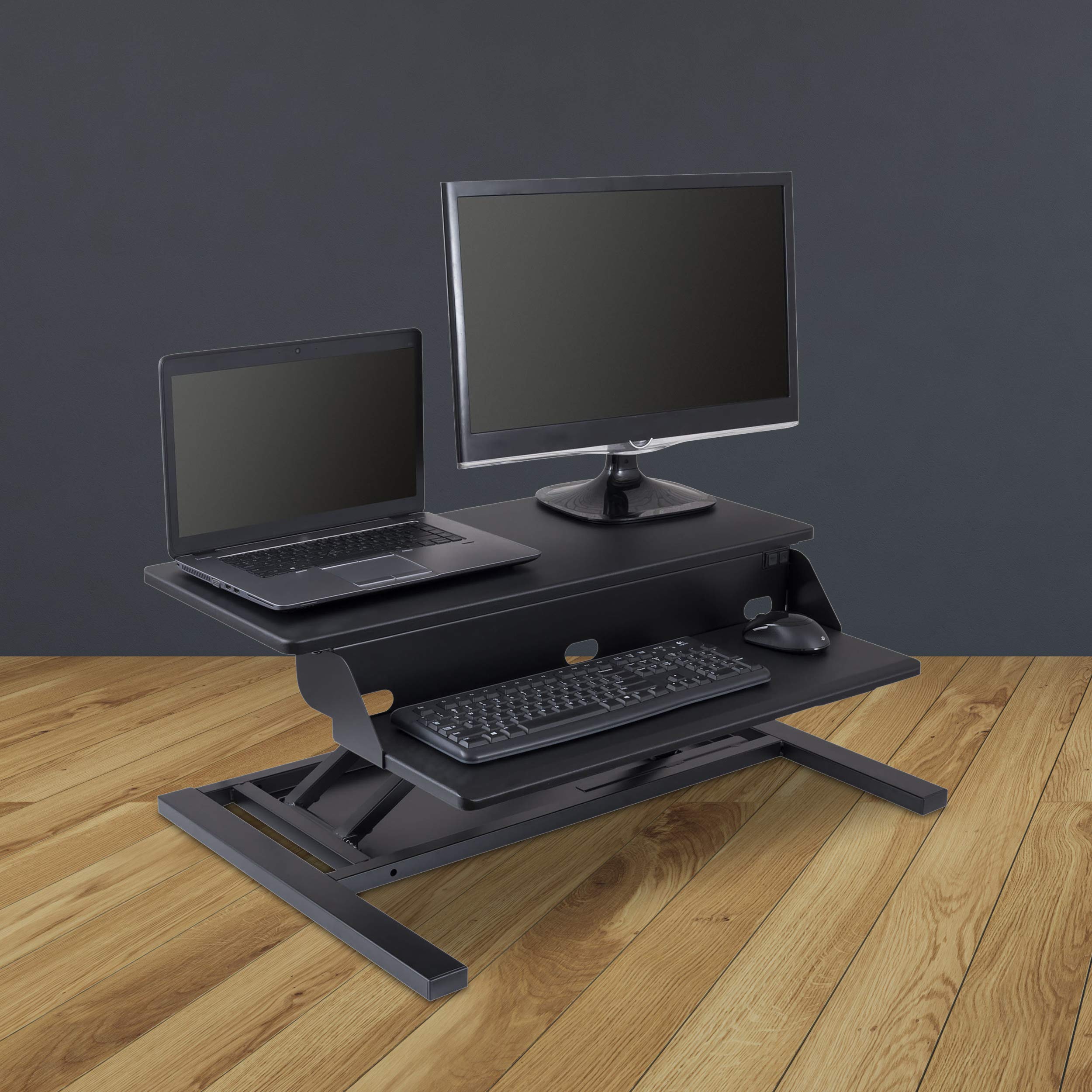 Power Pro Electric Adjustable Height Standing Desk Converter - 32