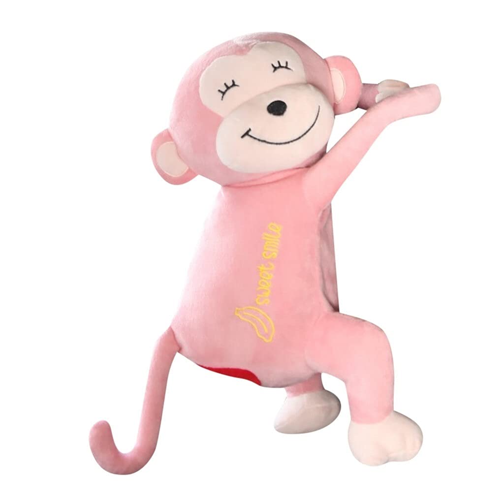 DMLZB Creative Cartoon Monkey Tissue Box Holder - Animal-Themed Toilet Paper Storage Container for Bathroom & Kitchen (Color A) | Perfect for Home, Office, and Baby Nursery Decor