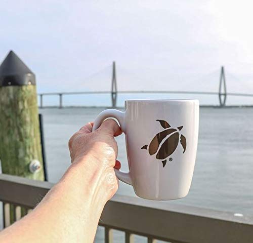 Charleston Coffee Roasters Organic Ground Coffee - Specialty Premium Slow Roast, Hand Picked Dark Roast (Kiawah) 12oz, 6 Pack - Perfect for Home Brewing, Office Use & Gifts