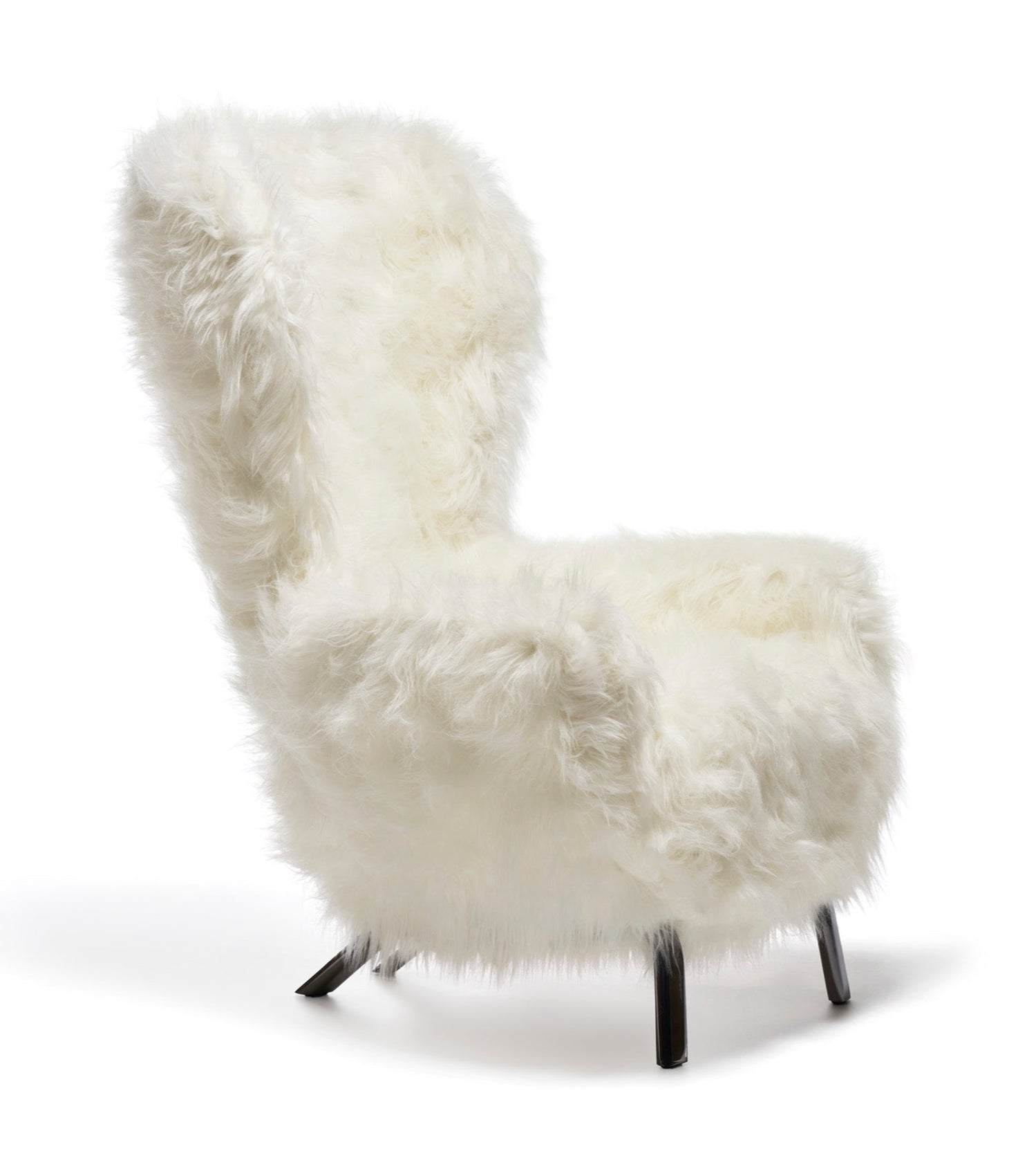 Luxury Guelfo Fur Armchair by Opinion Ciatti - Modern Living Room Chair for Cozy Home Decor & Stylish Comfort