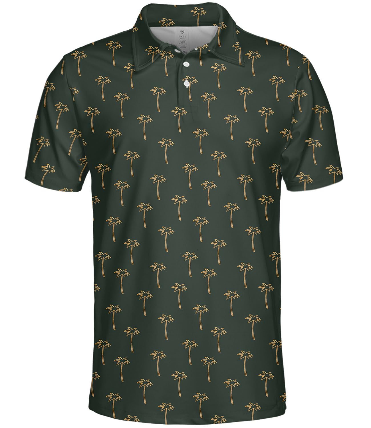 Funny Hawaiian Golf Shirts for Men - Tropical Printed Polo Shirts with Humorous Designs | Perfect for Golf Courses, Beach Vacations & Summer Parties