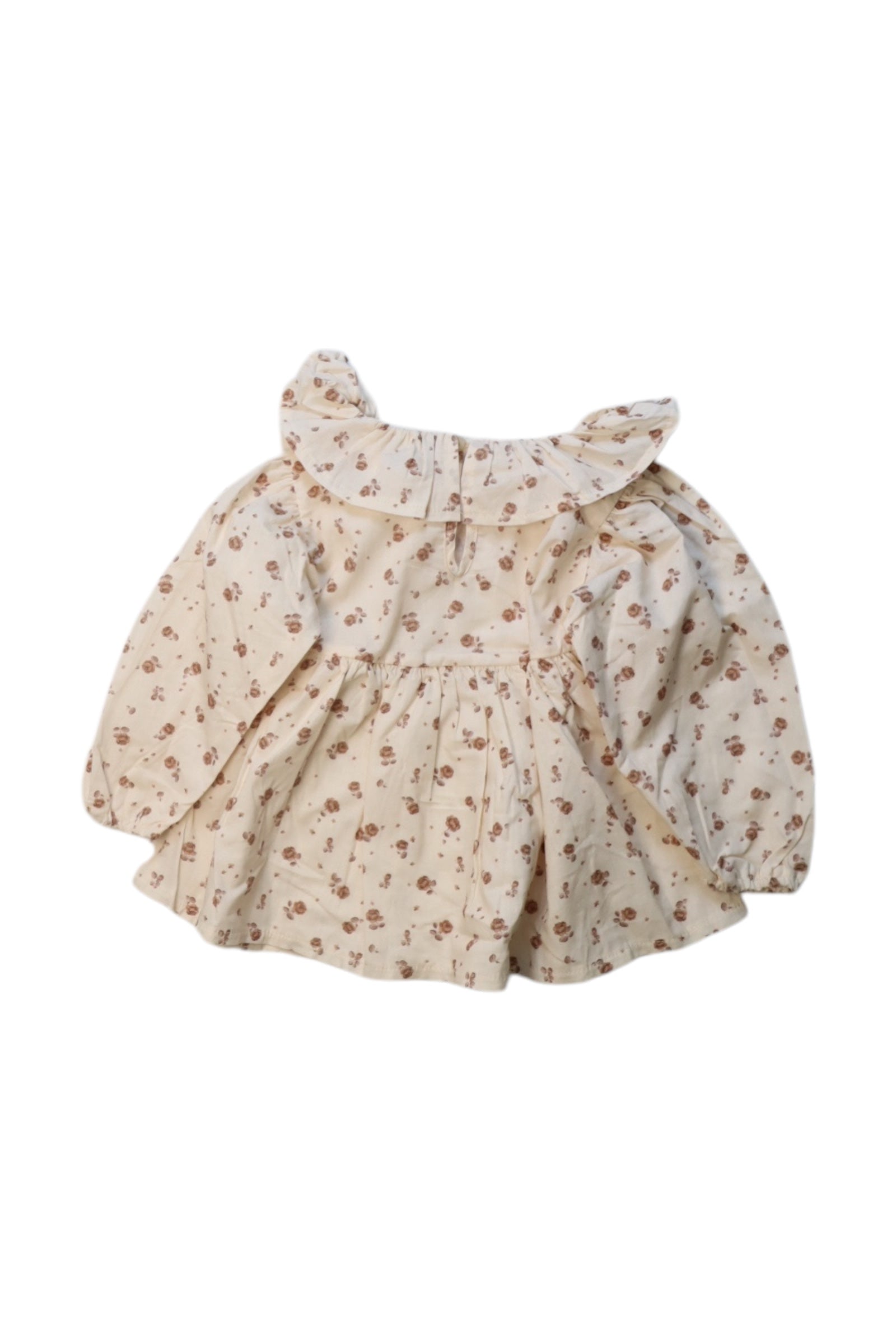 Aosta Floral Long Sleeve Dress for Girls 2T - Elegant Spring & Summer Outfit for Parties, Photos & Special Occasions