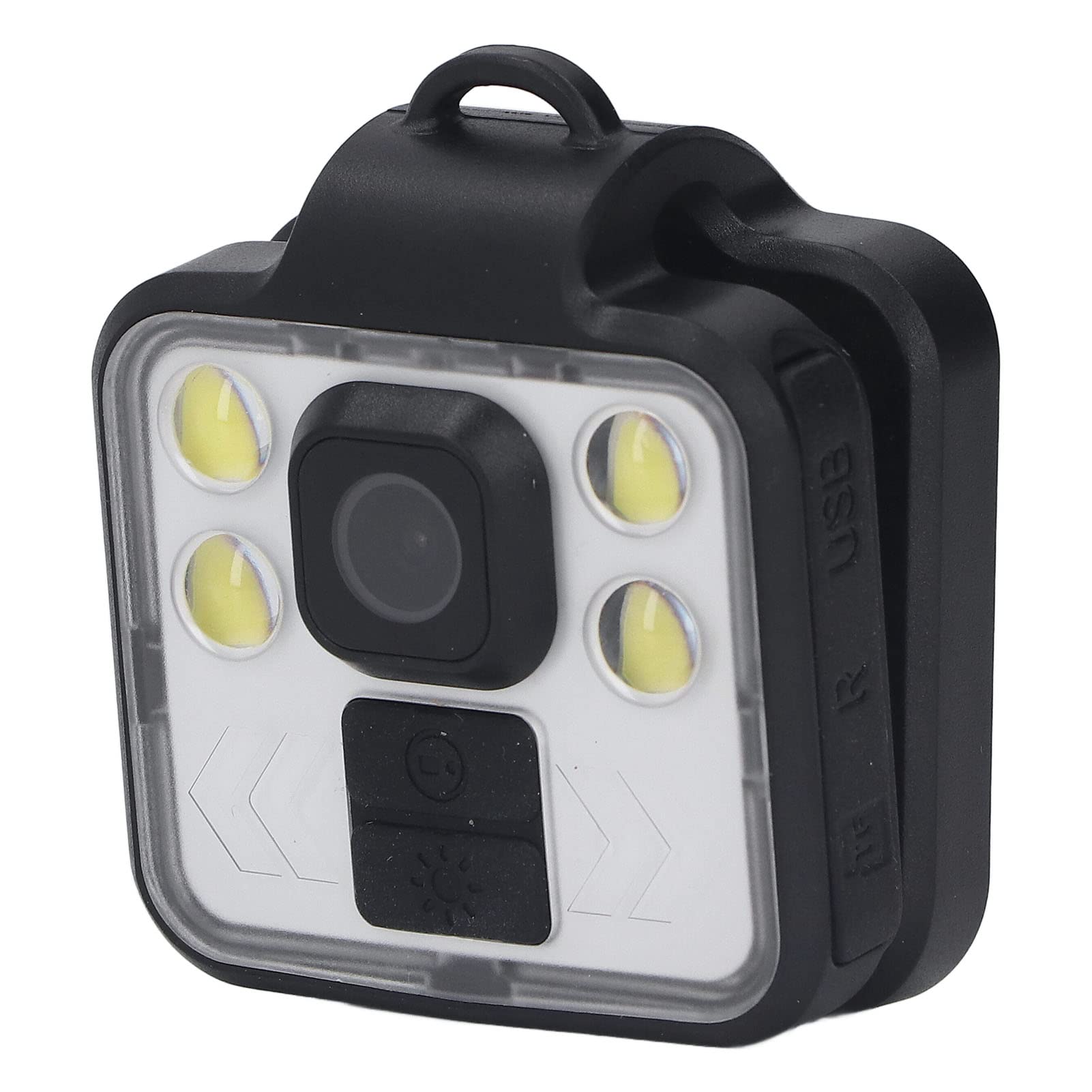 1080P HD Body Camera with LED Light, IP65 Waterproof Wearable Camera for Law Enforcement, Security, Cycling & Outdoor Activities - Perfect for Police, Bikers & Nighttime Recording