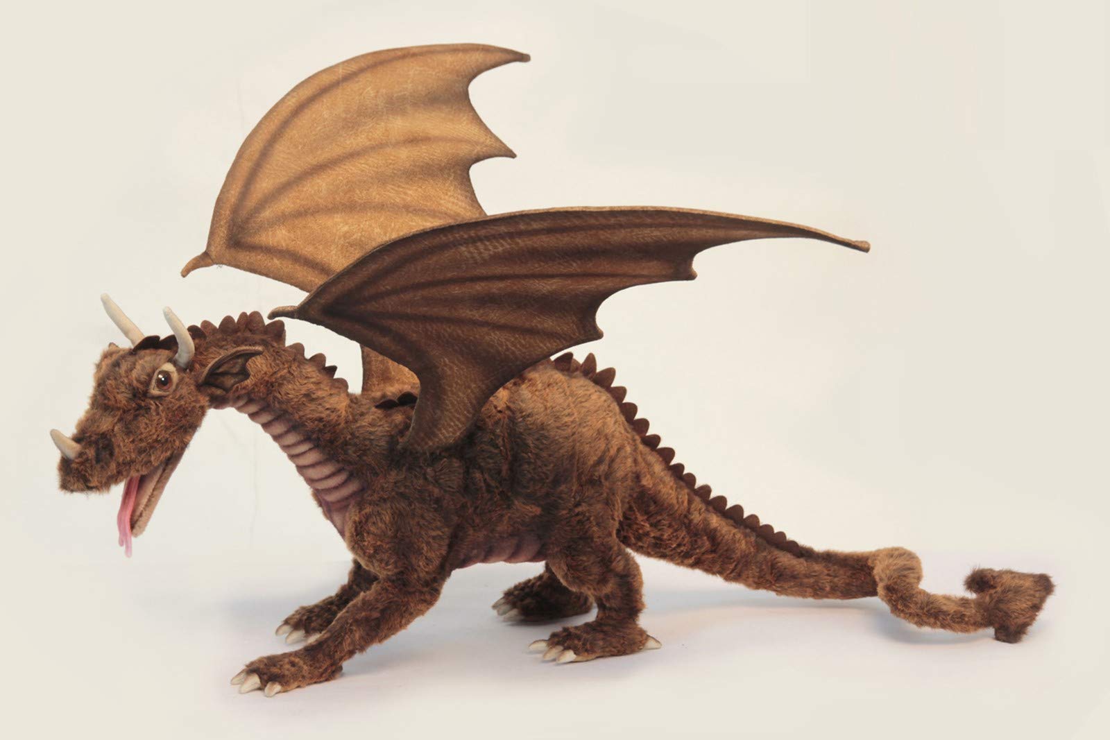 Hansa Toys - Realistic Handmade Plush Dragon Stuffed Animal | Premium Soft Toy for Kids & Collectors | Perfect for Gifts, Nursery Decor, and Fantasy Play