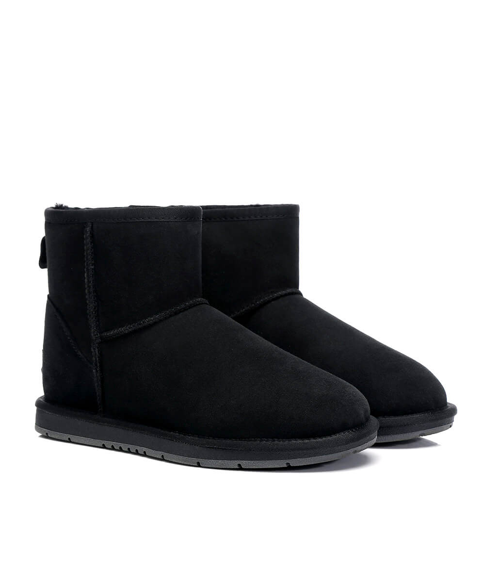 Men's UGG Classic Luxe Mini Boots - Genuine Sheepskin Winter Boots for Men | Cozy & Waterproof Snow Boots for Cold Weather, Hiking & Outdoor Activities
