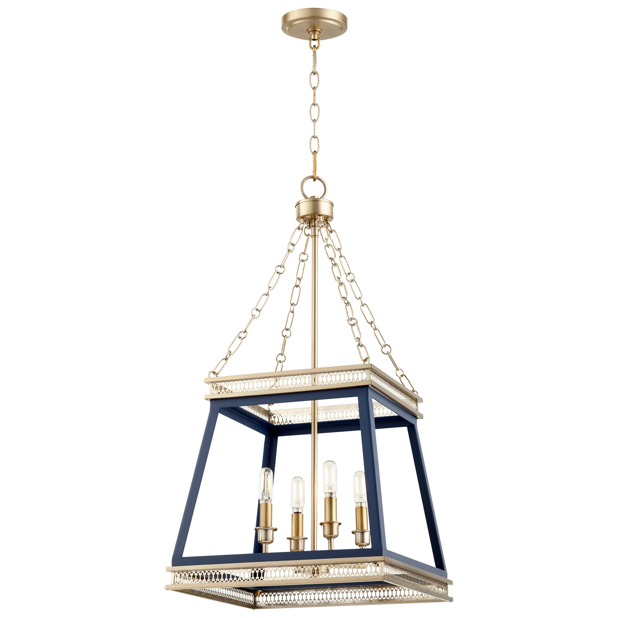 Cyan Design 10904 Gerard Pendant Light - Aged Brass Modern Farmhouse Chandelier for Dining Room, Kitchen Island & Entryway Lighting
