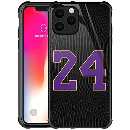 Black 24 Jersey Purple Yellow