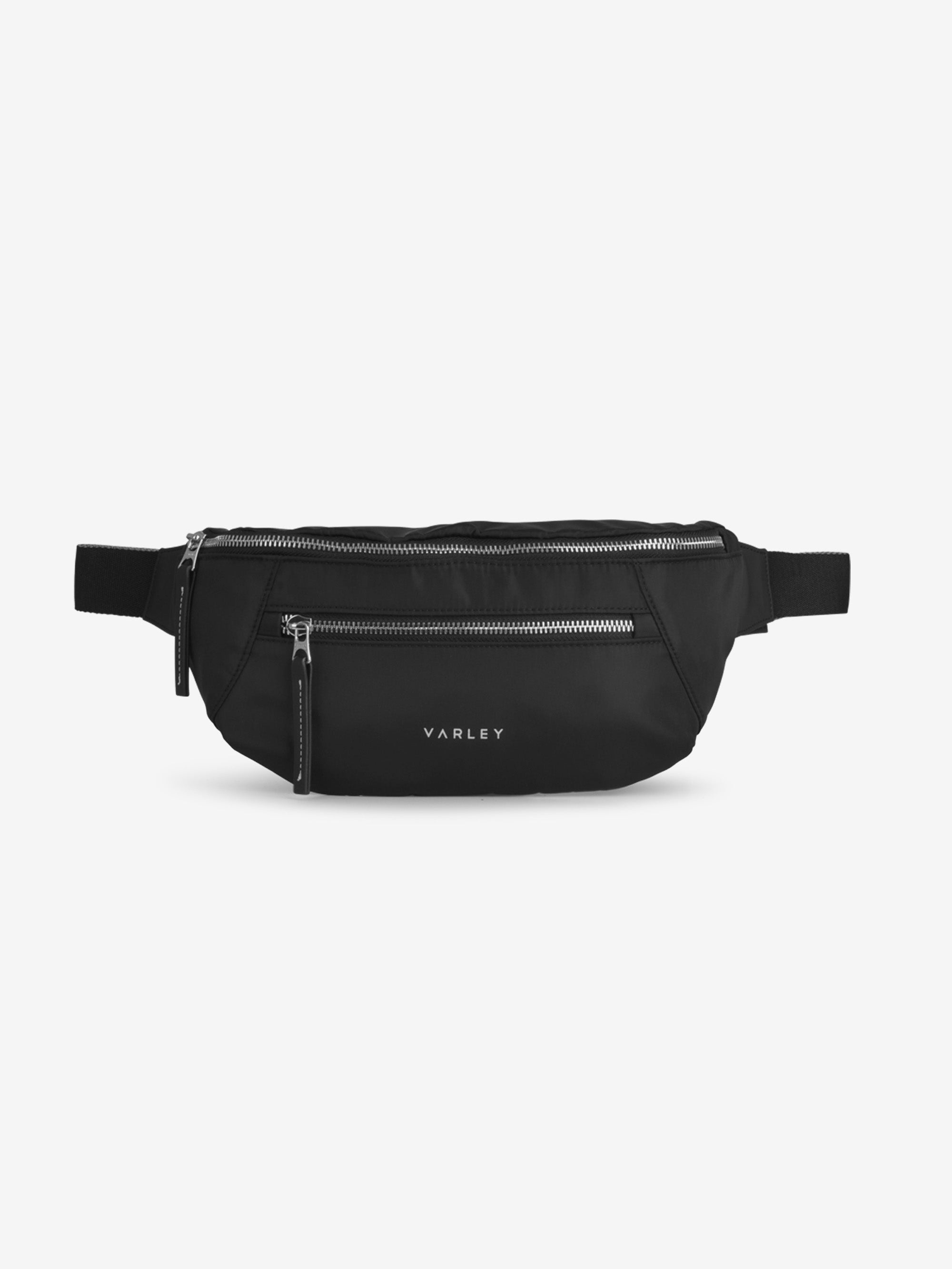 Varley Lasson Belt Bag Black - Stylish & Functional Waist Pack for Running, Travel & Everyday Use