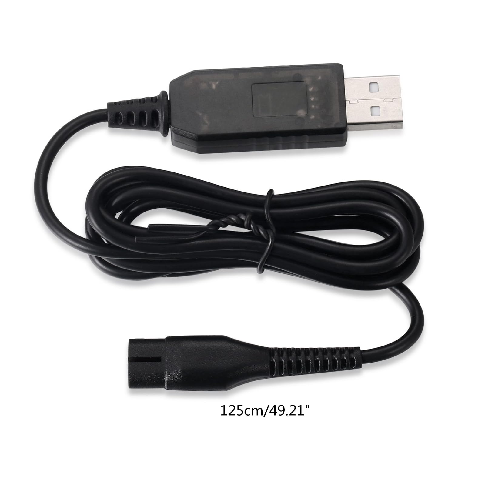 USB Shaver Charger Cable for QP2520/70/90 & QP2620 Series - Replacement Charging Cord for Electric Shavers - Home & Travel Use