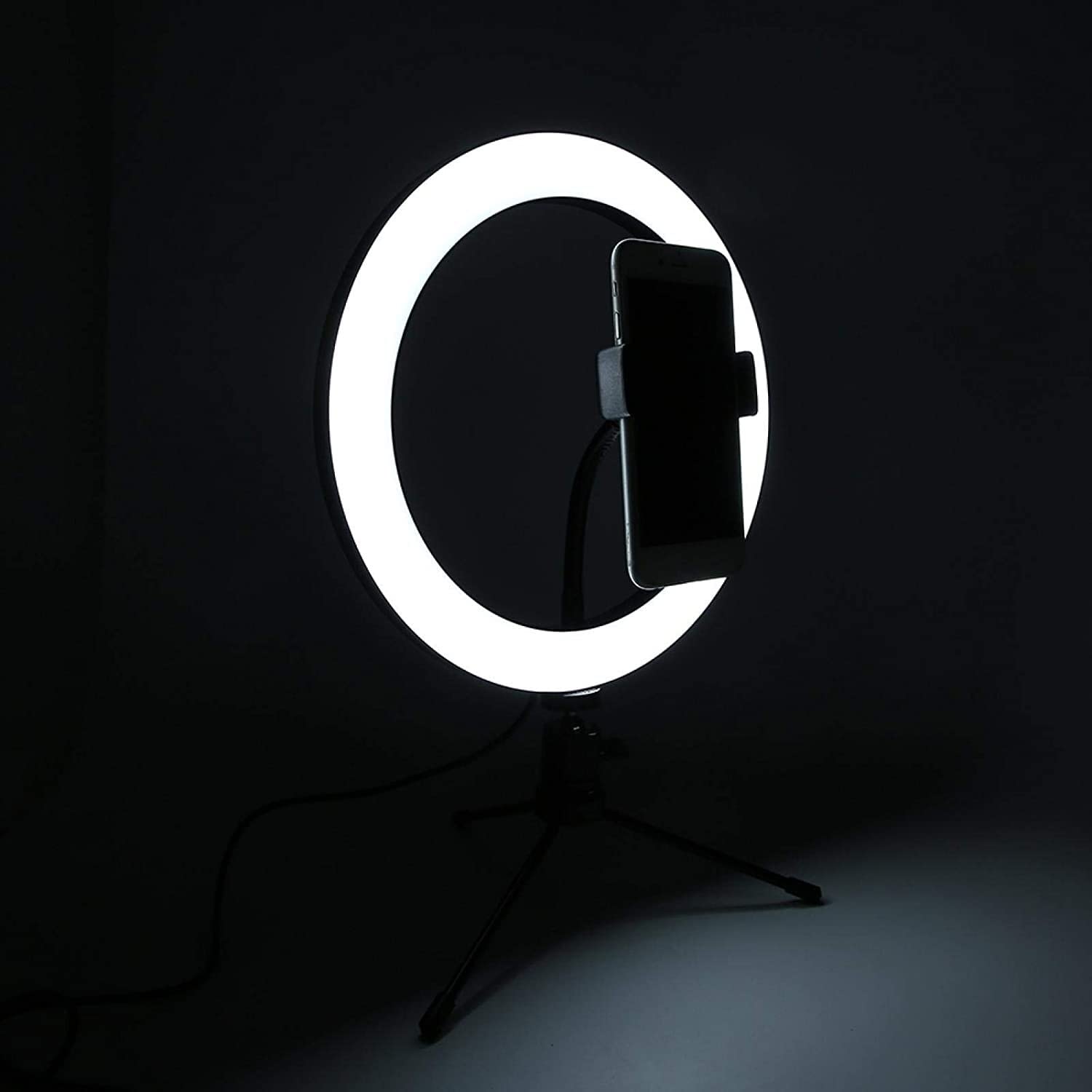 EPANO Ring Light Kit with Tripod & Phone Holder - Perfect for Vlogging, Live Streaming & Selfies