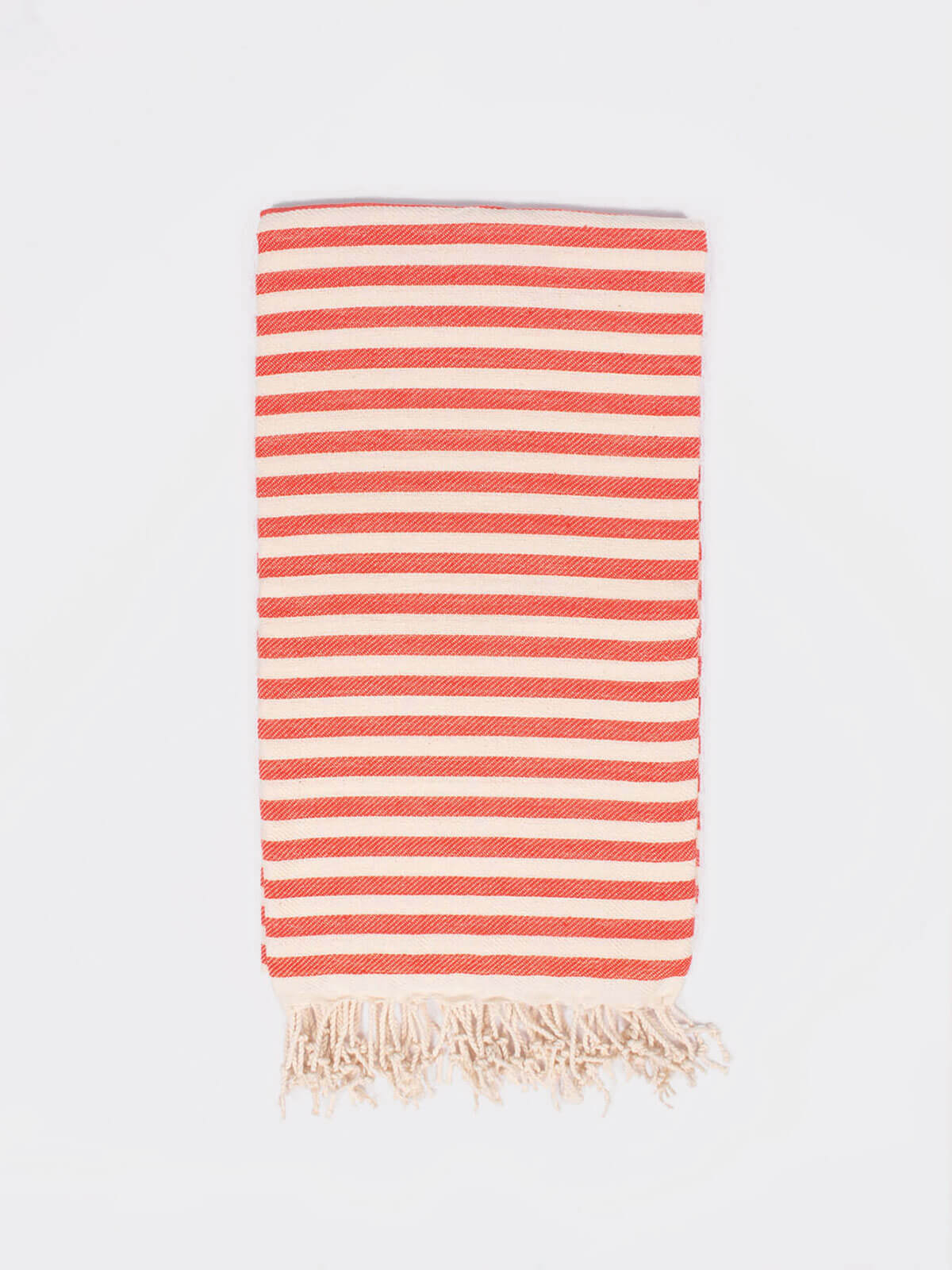 Premium Sorrento Hammam Towel - Soft & Absorbent Turkish Cotton Beach Towel, Orange - Perfect for Pool, Spa, Travel & Yoga