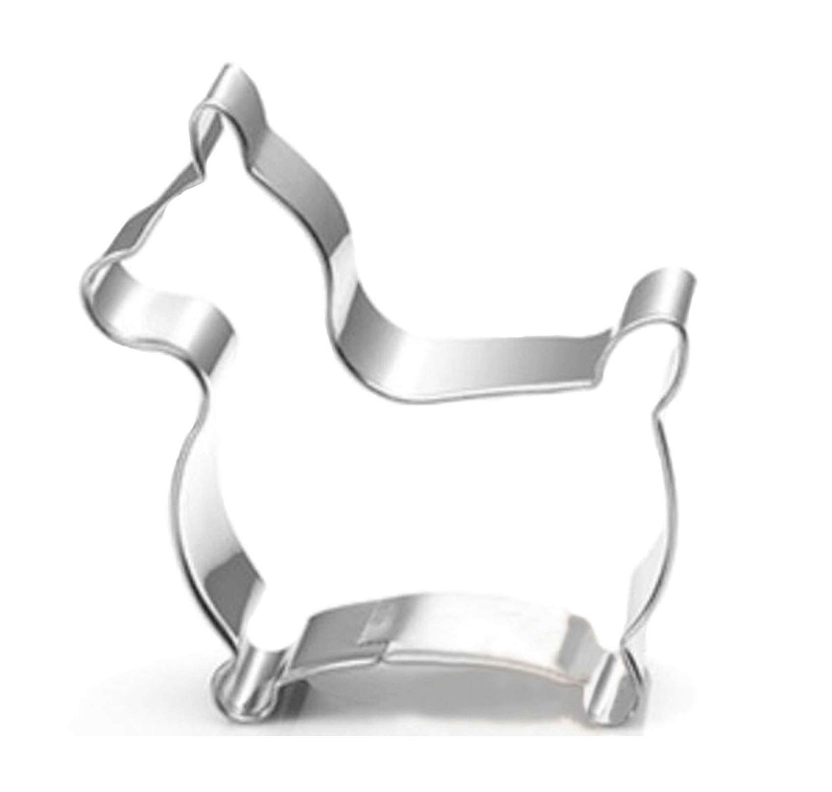 Dog-Shaped Cookie Cutter for Short-Legged Breeds - Perfect for Baking Dog Treats, Birthday Cakes & Pet-Themed Parties