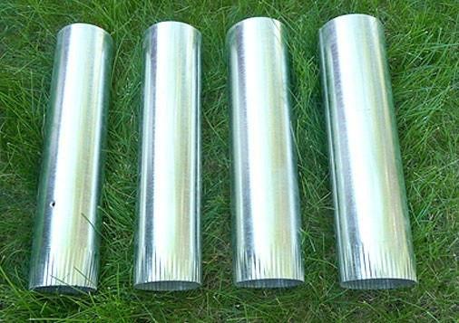 High-Quality Stainless Steel Nesting Stove Pipe for Wood Stoves - Durable & Easy to Install for Fireplace, Sauna & Outdoor Heating