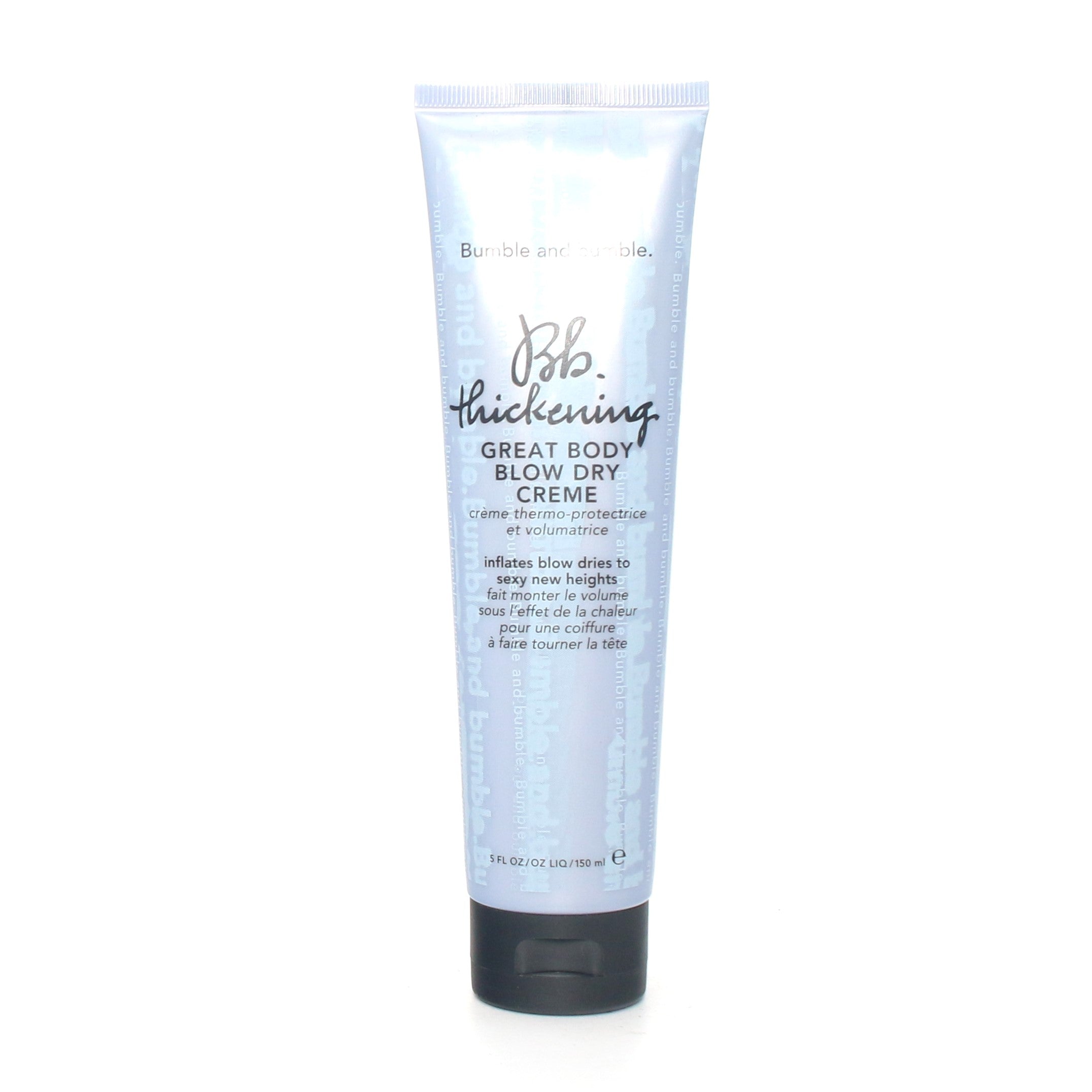 Bumble and Bumble Thickening Great Body Blow Dry Creme 5 oz - Volumizing Hair Styler for Fine & Thin Hair - Perfect for Daily Use & Salon Styling