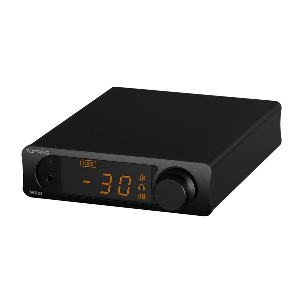 TOPPING MX3s Bluetooth Headphone Amplifier with USB DAC & Power Amp - High Fidelity Audio for Home, Office, and Studio Use