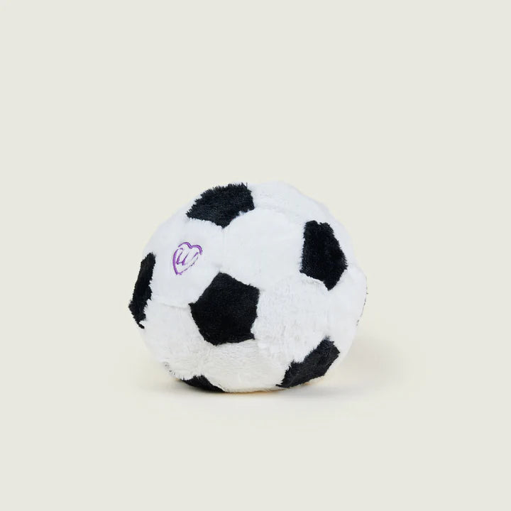 Warmies Football - Soft Plush Stuffed Animal with Microwavable Heat for Kids & Adults | Perfect for Stress Relief, Warmth & Comfort at Home, Office or Travel