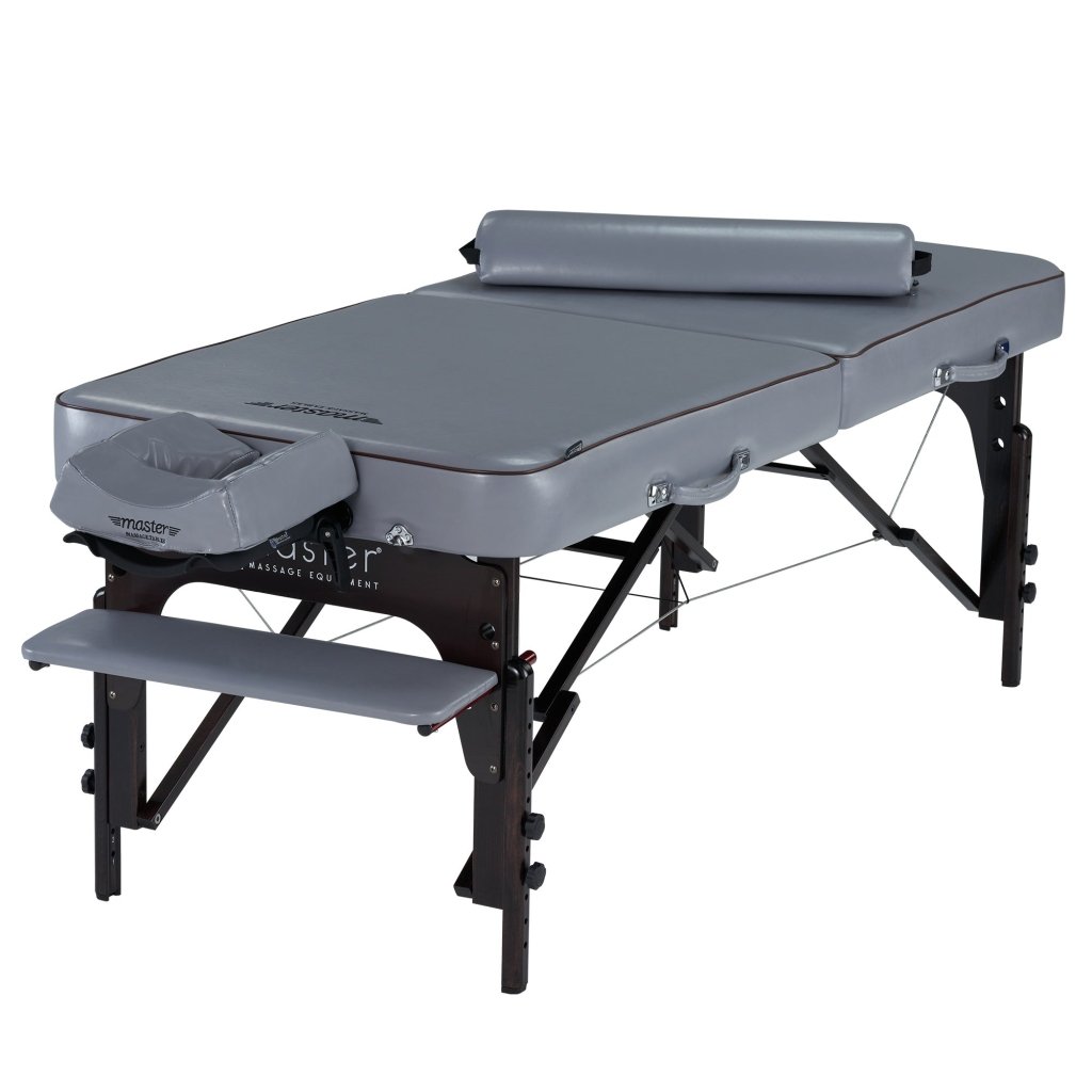 30'' Montour Memory Foam Portable Massage Table with Ambient Light System - Professional Massage Therapy Table for Home & Spa Use - Perfect for Relaxation, Physical Therapy & Pain Relief