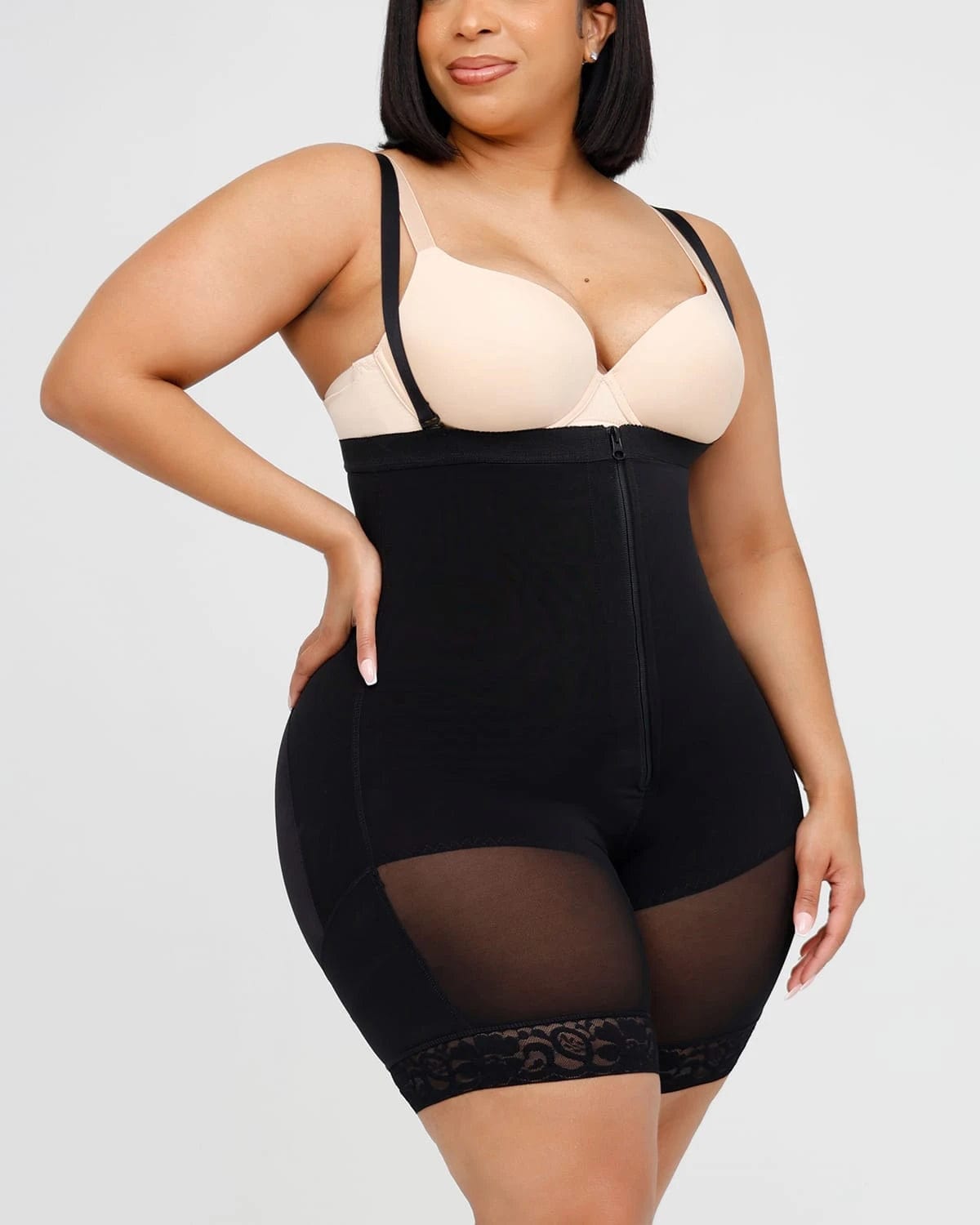 AirSlim® Firm Tummy Control Shapewear - High Waisted Butt Lifting Bodysuit for Women | Perfect for Postpartum Recovery, Workout & Body Shaping