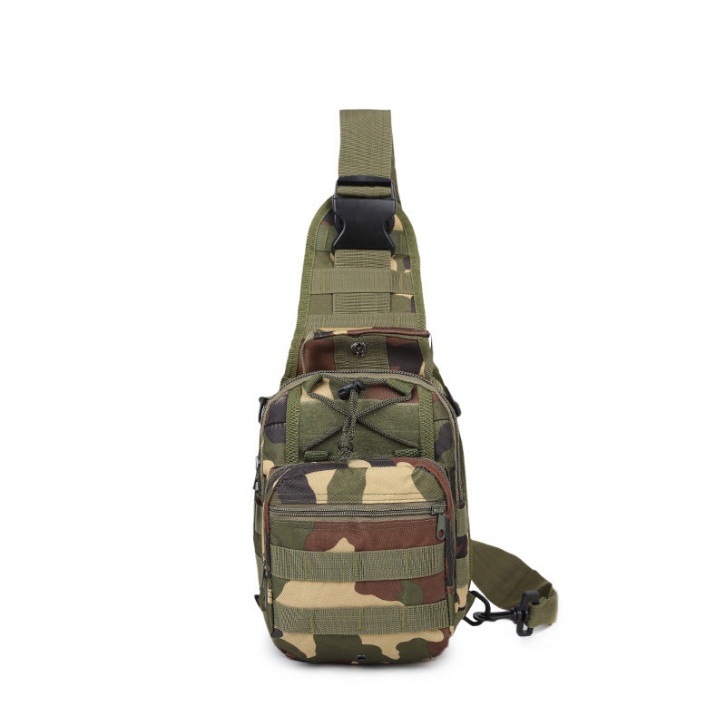 Tactical Shoulder Sling Bag - Durable Crossbody Chest Pack for Outdoor, Hiking, Travel & EDC Essentials | Compact & Water-Resistant Design