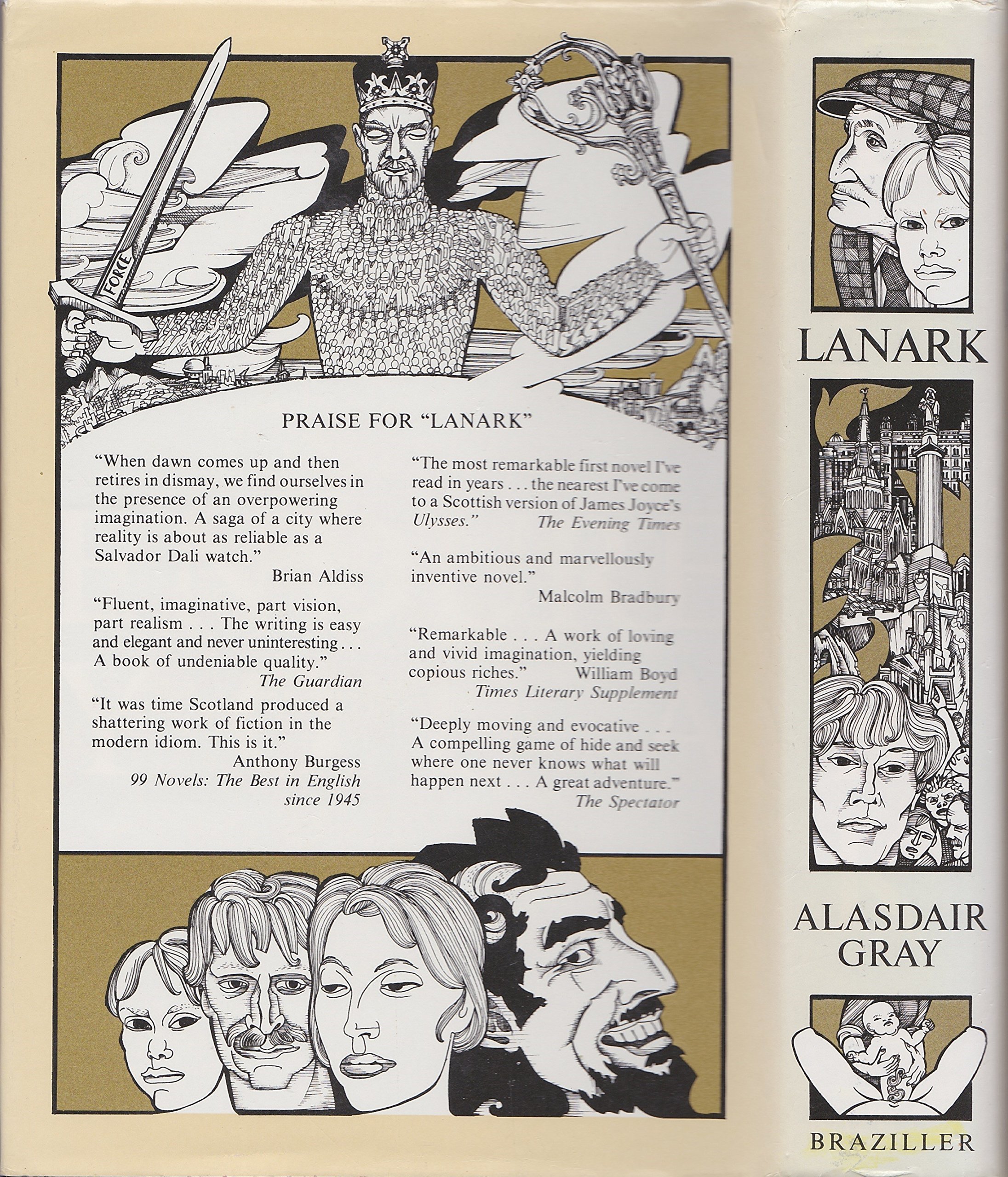 Lanark: A Life in Four Books - Classic Scottish Novel for Literature Lovers & Book Collectors - Perfect for Reading, Book Club Discussions & Gifts