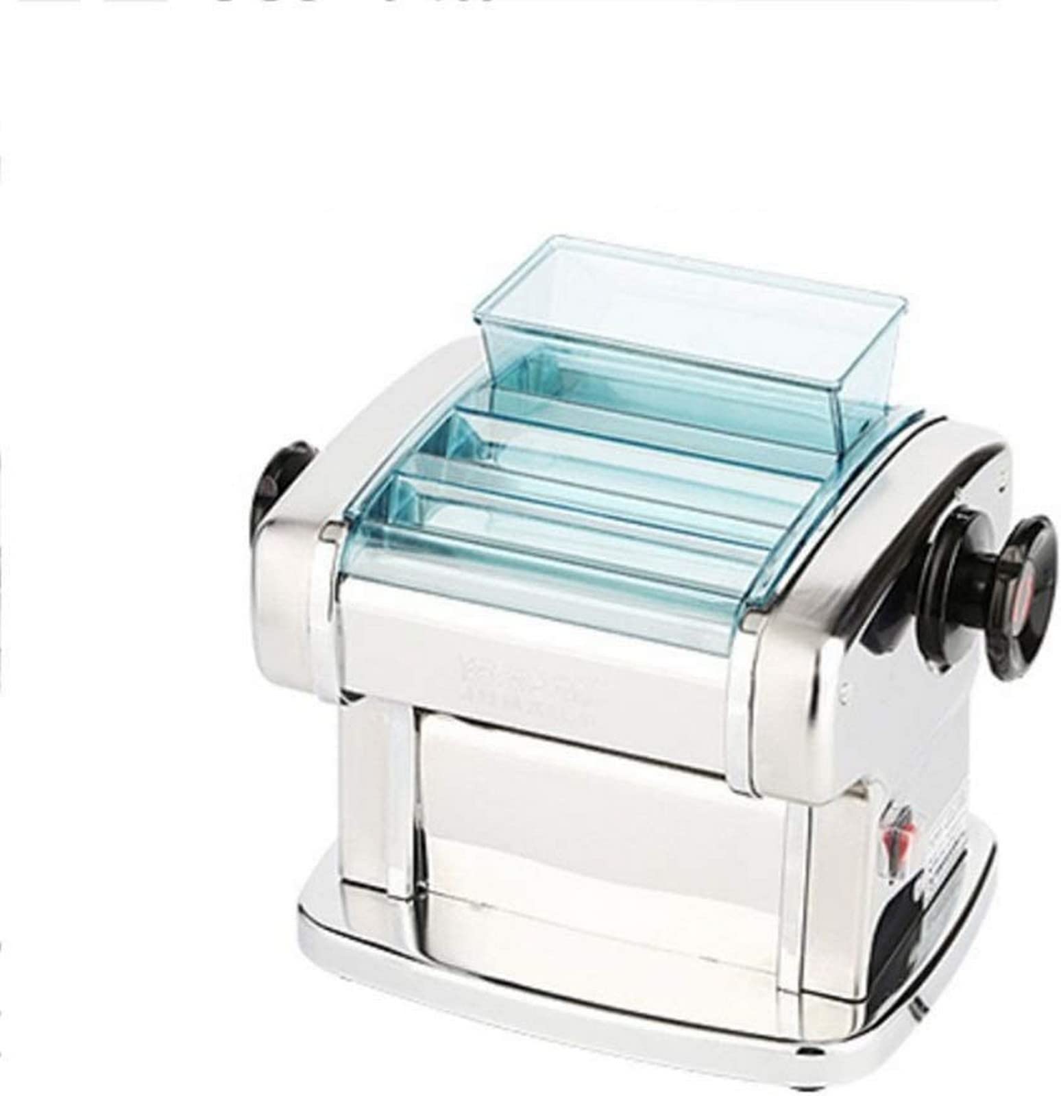 Electric Pasta Maker Machine - Stainless Steel Non-Stick Noodles Maker with 9 Thickness Settings for Spaghetti, Lasagna & Dumpling Skins | Perfect for Homemade Italian Pasta, Asian Noodles & Family Kitchen Cooking