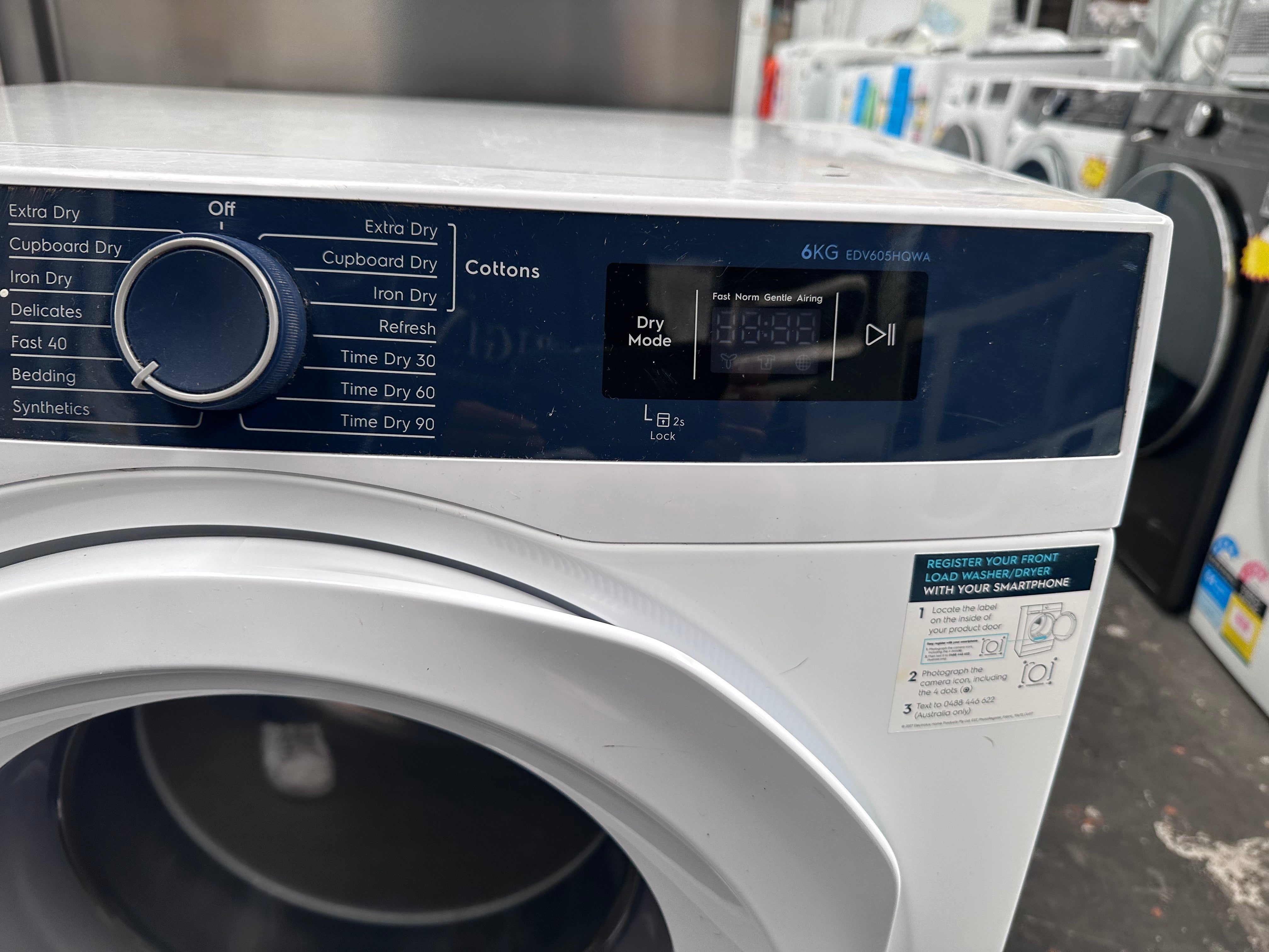 Electrolux 6kg Vented Dryer - Energy Efficient, Refurbished | Perfect for Small Apartments & Laundry Rooms
