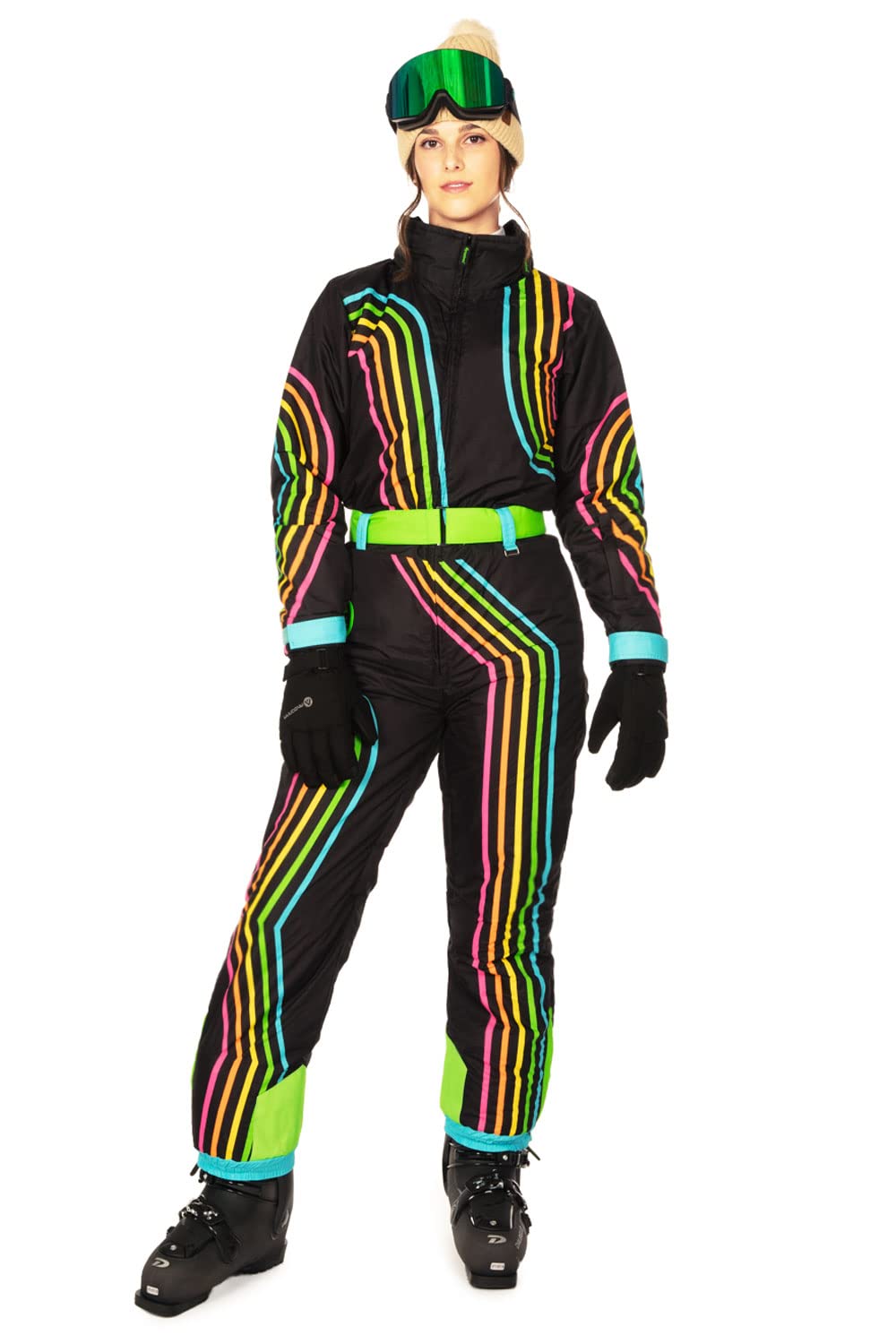 Vintage Ski Suits for Women - Bright & Bold Retro Ski Outfits by Tipsy Elves | Perfect for Winter Sports & 80s Theme Parties